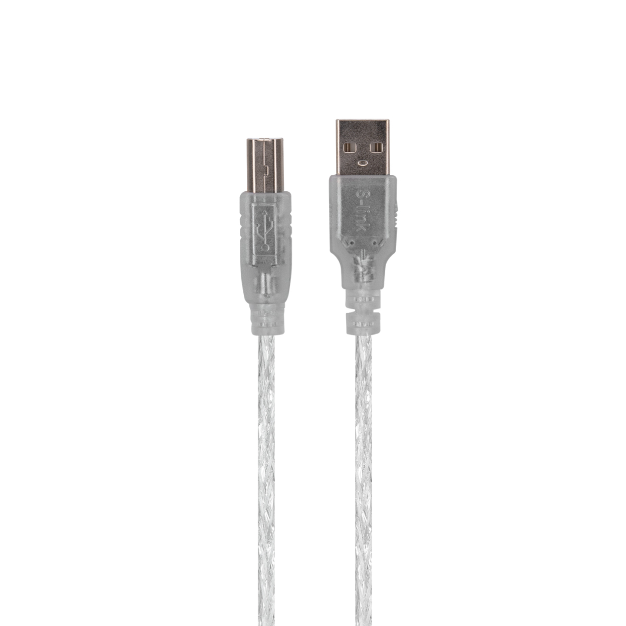 S-Link 1.5m SL-U2015  USB2.0  Şeffaf Uzatma Print