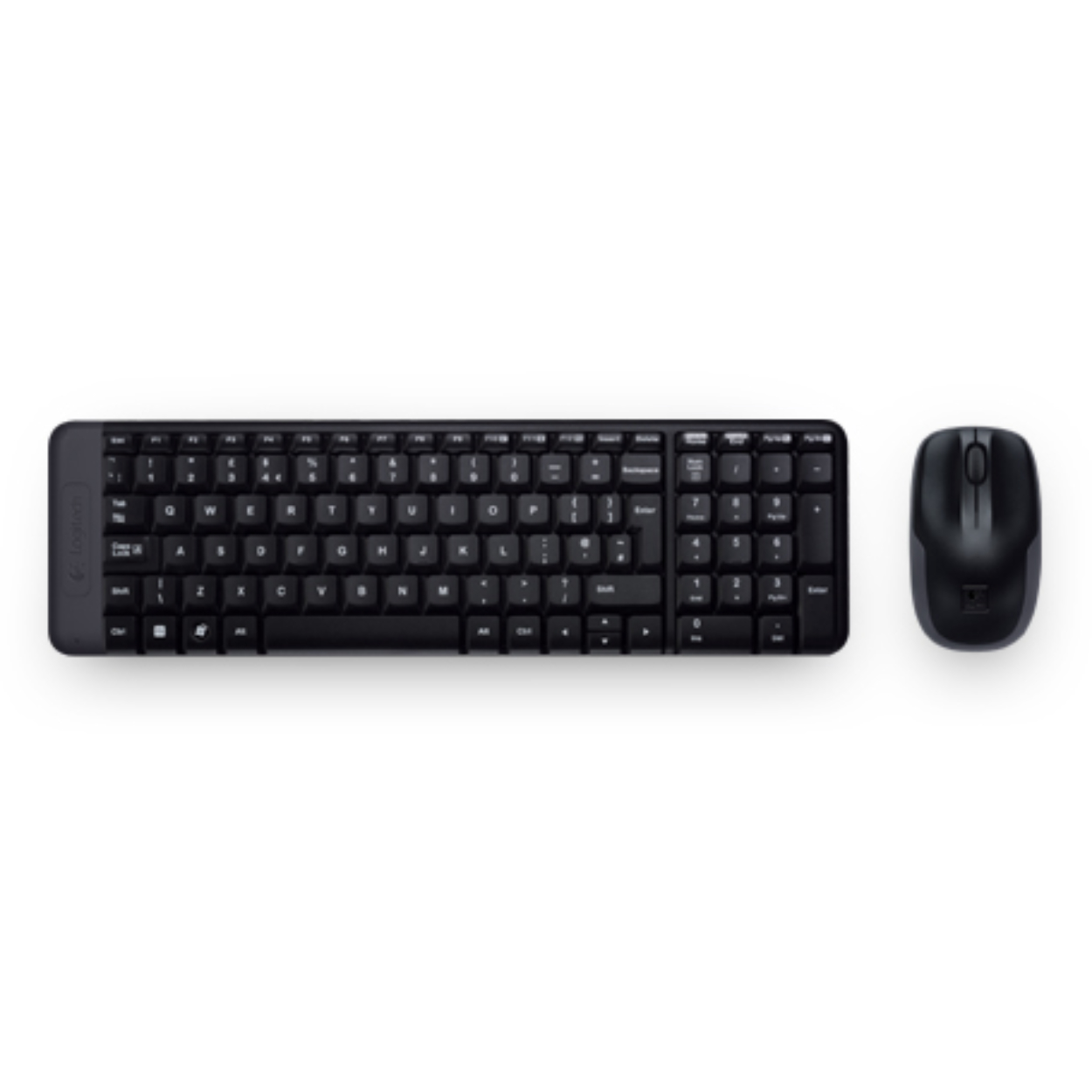 Logitech MK220 Kablosuz Q Siyah Klavye Mouse Set [920-003163]