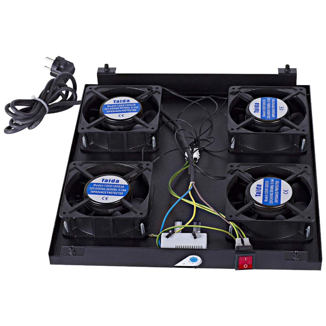 Ulusal 4'lü Analog Termostatlı Fan ULSFAN4