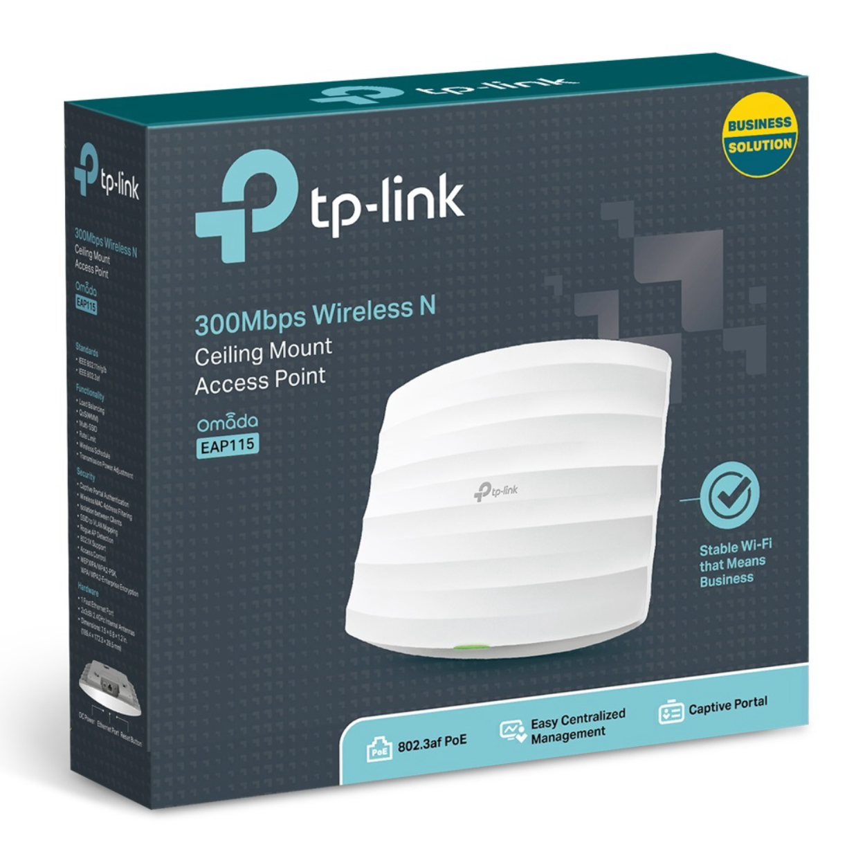 Tp-Link Omada EAP115 300Mbps N Kablosuz Tavan Tipi  Access Point