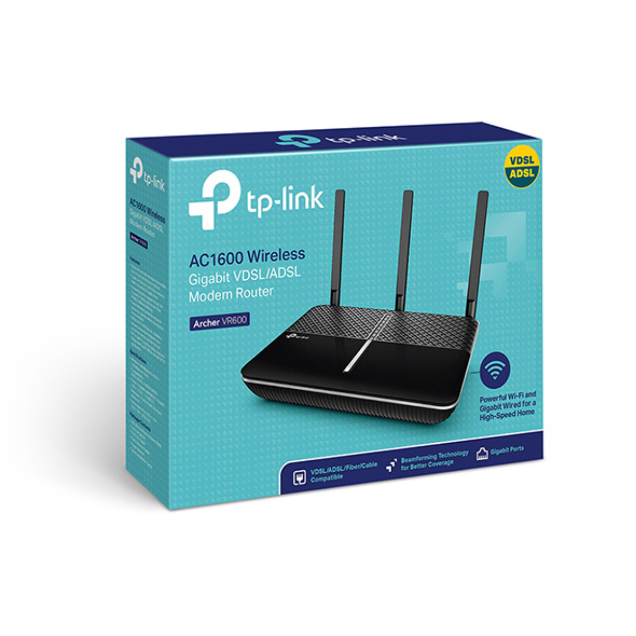 Tp-Link Archer VR600 1600Mbps Kablosuz 4Port Gbit VDSL2/ADSL2+ Modem Router