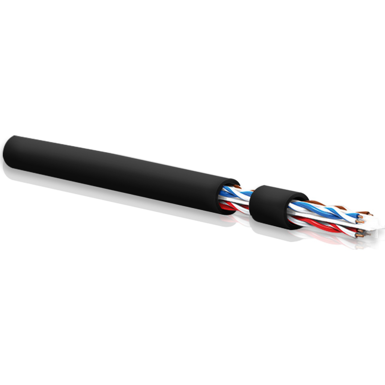 Qport 500 Metre Q-CATO2  Cat6 23AW 0.58mm Outdoor Kablo