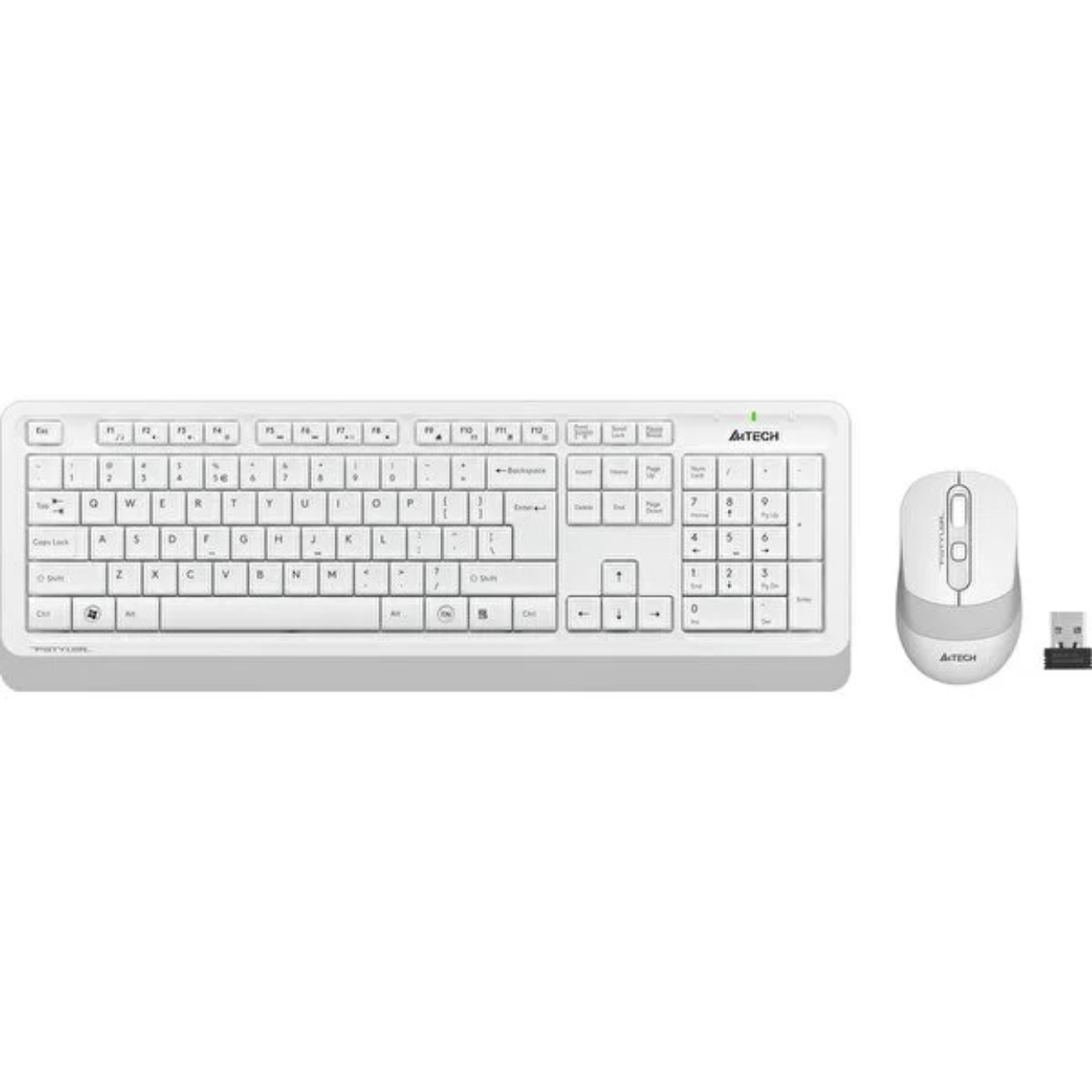 A4 Tech FG1010 Kablosuz Beyaz Q Klavye Mouse Set