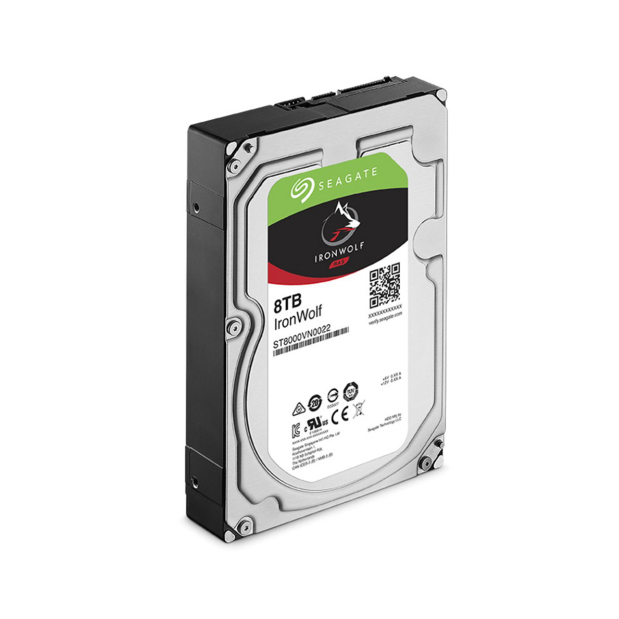 Seagate 8TB Ironwolf 3.5" Sata3 7200RPM 256MB NAS Hdd [ST8000VN004]