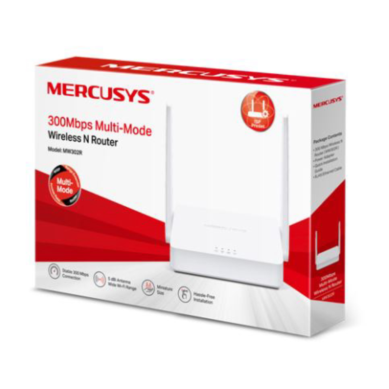 Tp-Link Mercusys MW302R 300Mbps Multi-Mode WiFi N Router