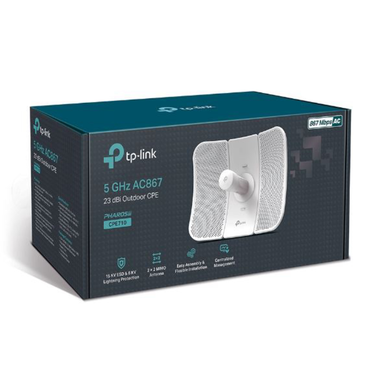 Tp-Link CPE710 5GHz 867Mbps 23dBi Dış Mekan Access Point