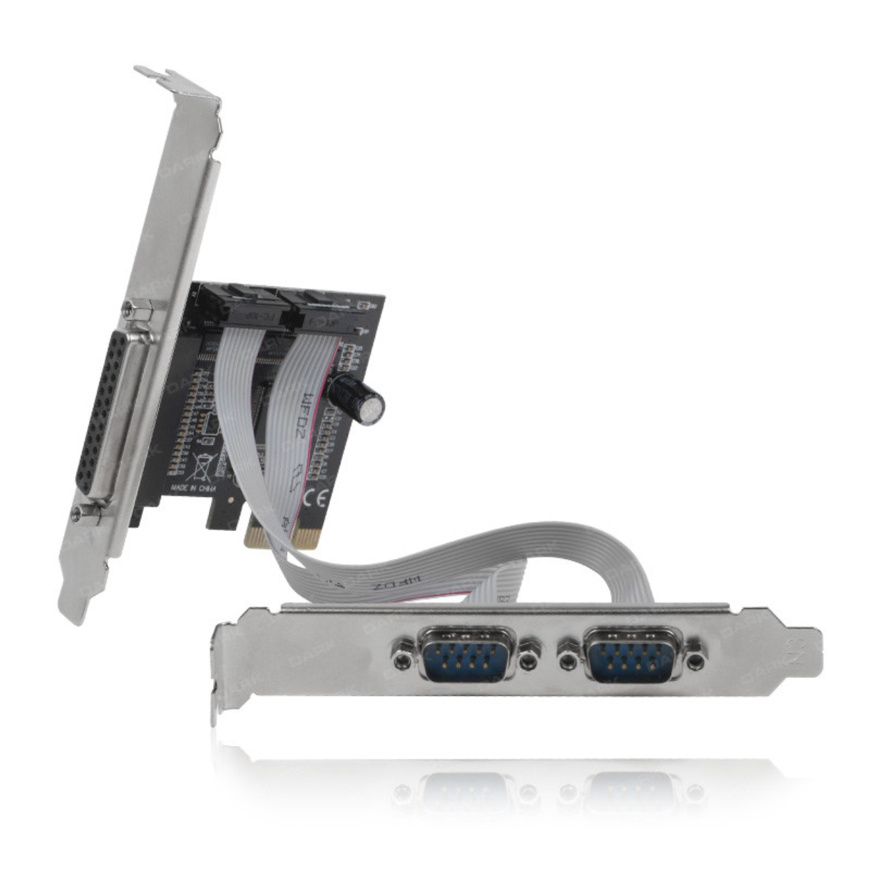Dark PCI-Express 1x Paralel Port, 2x RS232 Seri (DK-AC-PEP32)