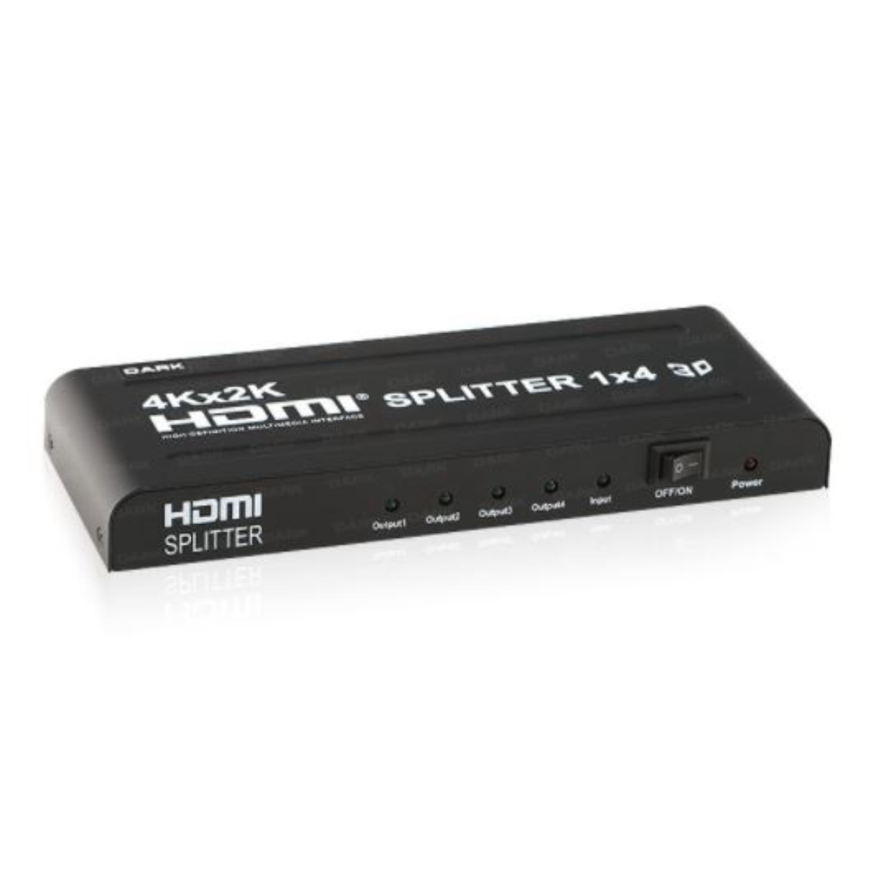 Dark Ultra HD 1 Giriş 4 Çıkışlı HDMI Splitter (Sinyal Çoklayıcı) [DK-HD-SP4X1]