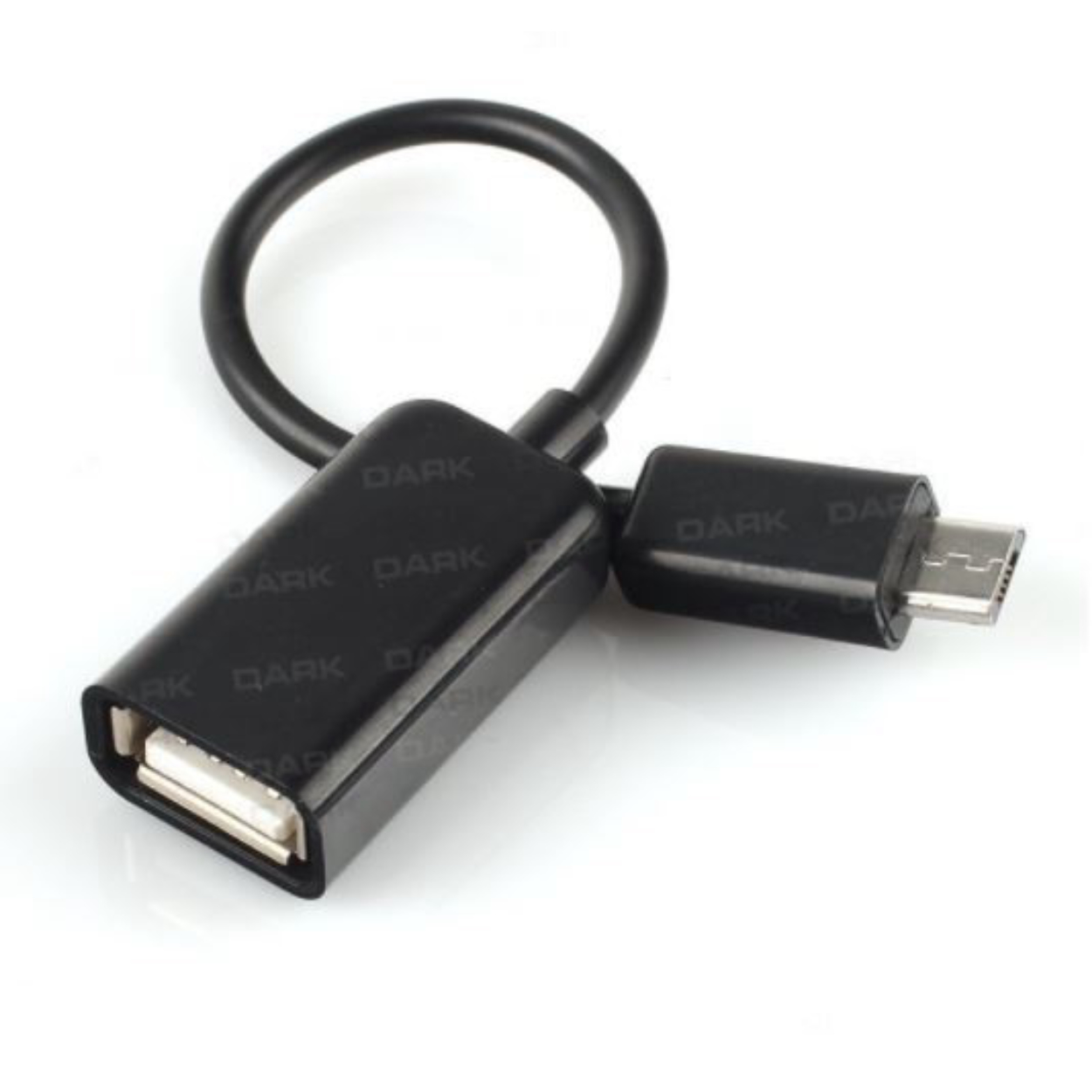 Dark MicroUSB2.0 Telefon USB Giriş Dönüştürücü OTG Kablo[DK-CB-USB2MICROTG2]