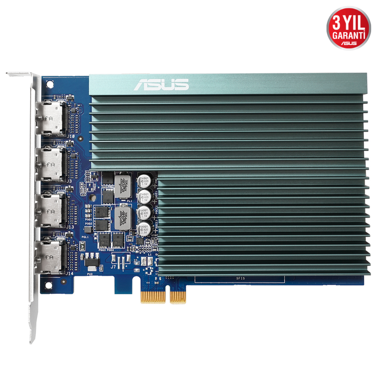 Asus 2GB GT730-4H-SL-2GD5 [64Bit] GDDR5 4xHDMI