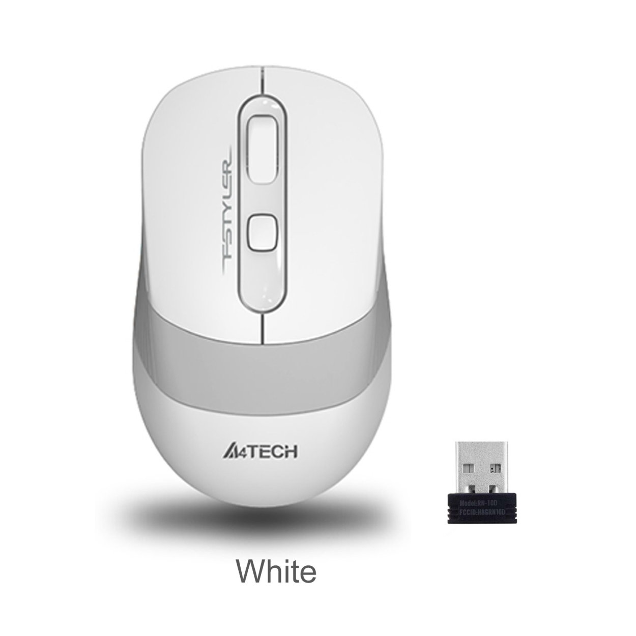 A4-Tech FG10 2000 DPI Kablosuz Beyaz Mouse