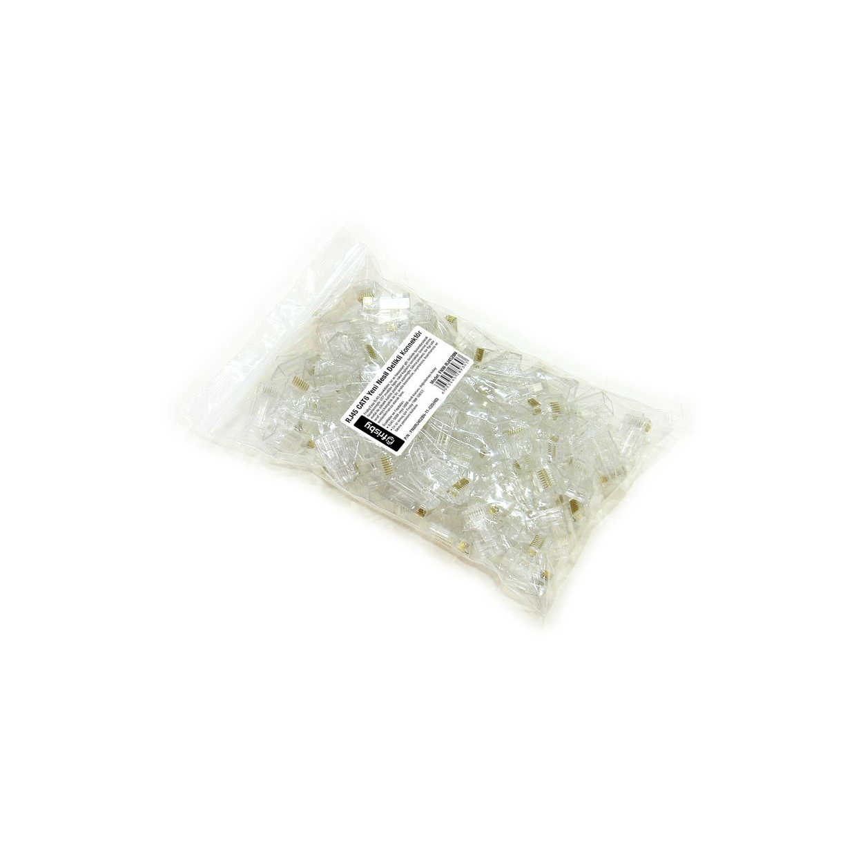 Frisby FNW-RJ4528N Cat6 (100 Lük) RJ45 Yeni Nesil Delikli Konnektör