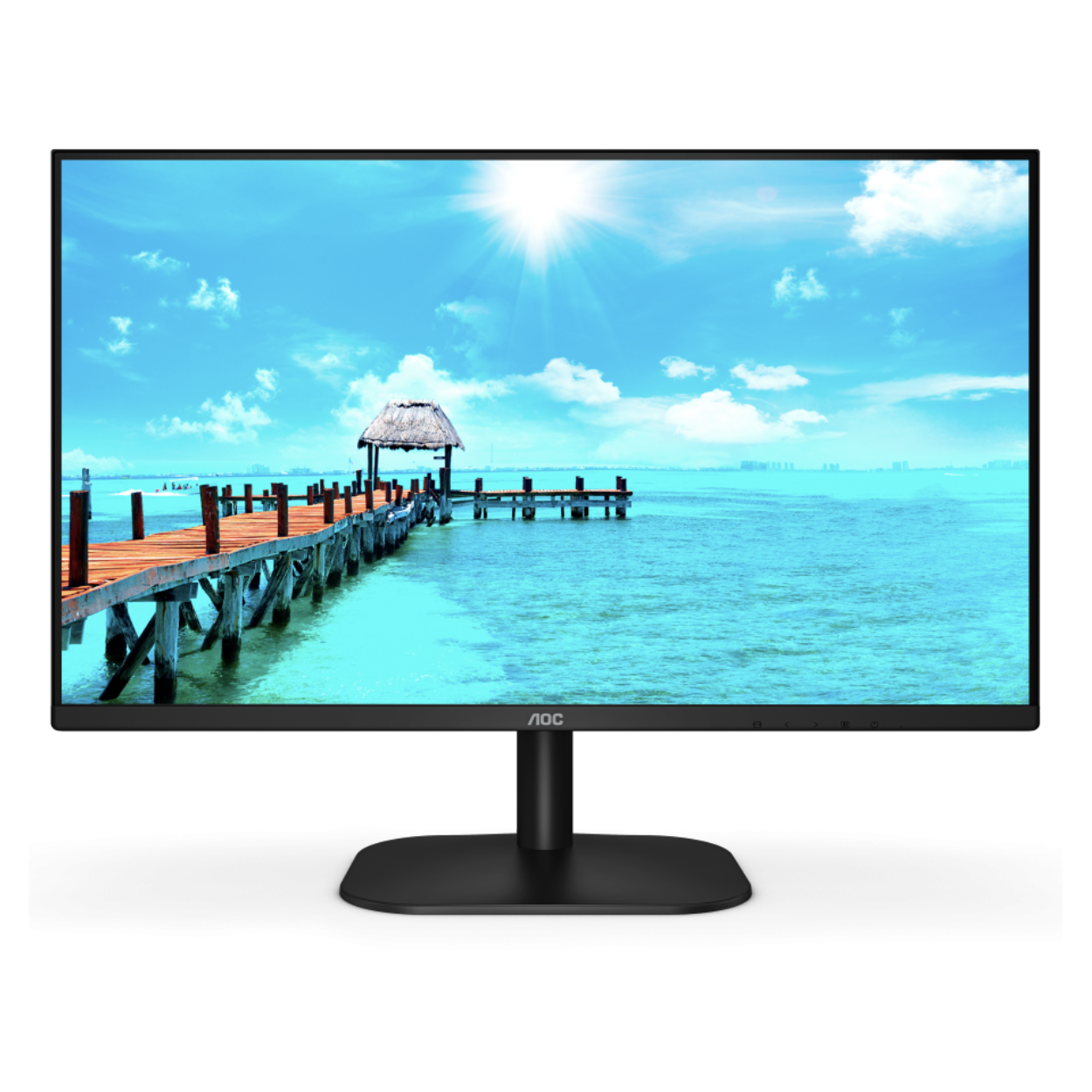 27" AOC 27B2QAM 4Ms 75Hz FHD MM HDMI DSub Siyah Monitör