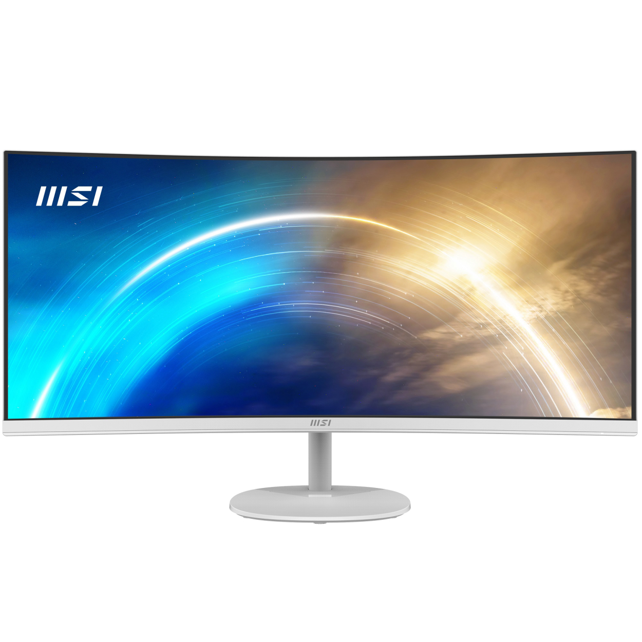 34" MSI PRO MP341CQW 4ms 100Hz 3440x1440 HDMI VA Beyaz Curved Monitör