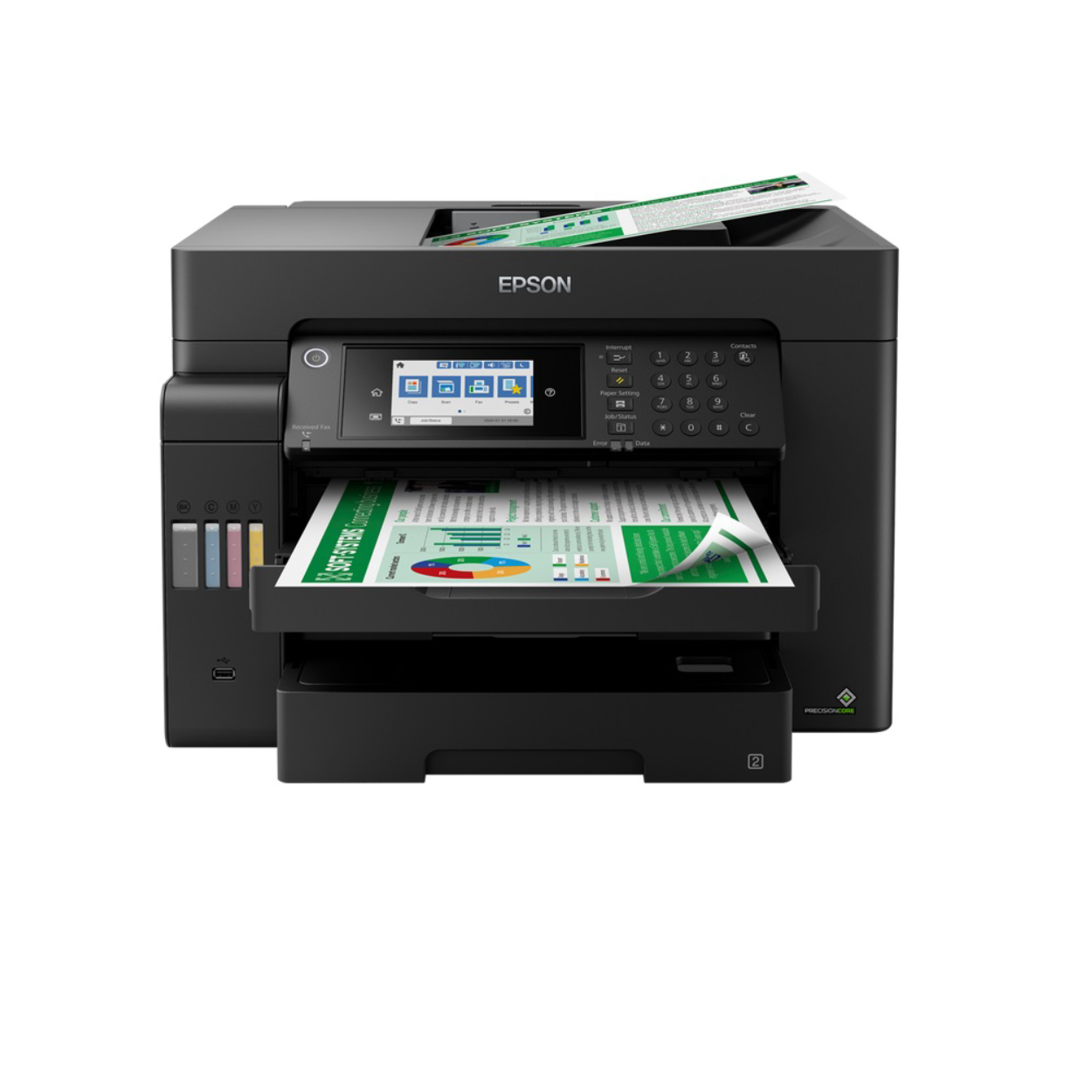 Epson EcoTank L15150 [Yaz-Tar-Fot-Faks] A3 Renkli Inkjet Tanklı Yazıcı