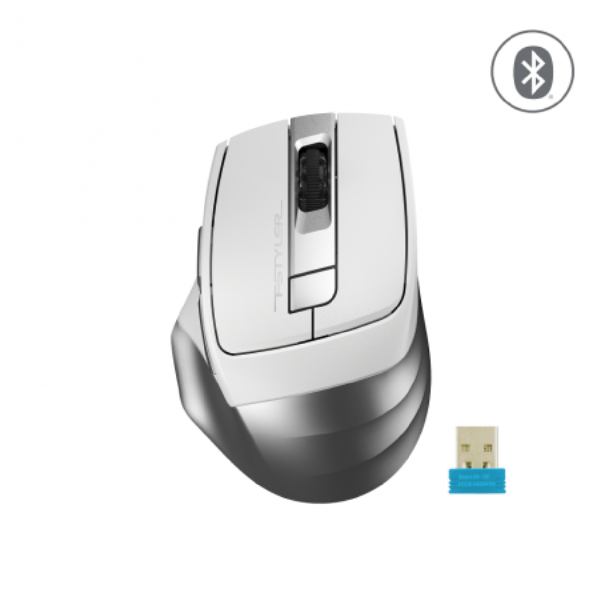 A4-Tech FB35 Beyaz Kablosuz Mouse
