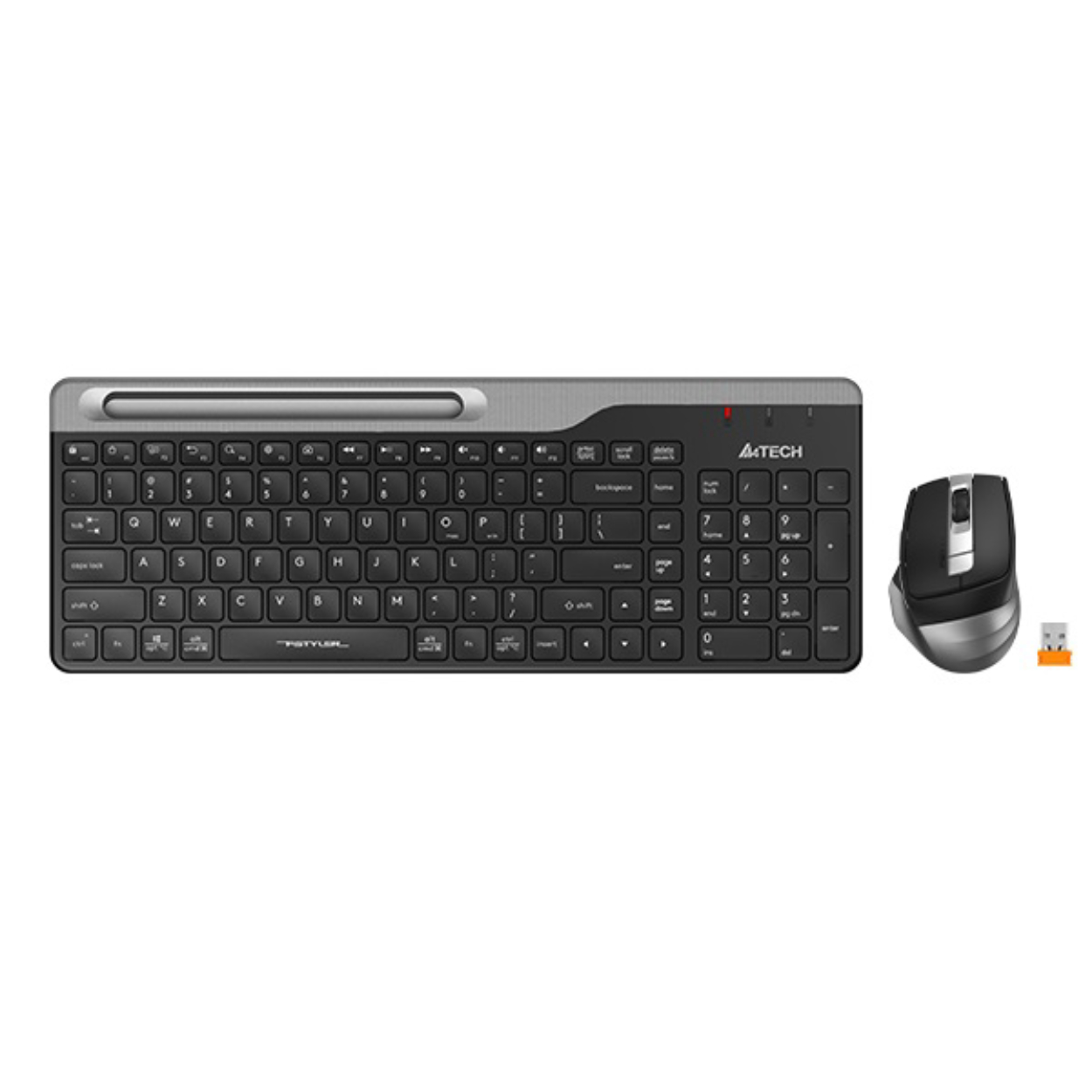 A4 Tech FB2535C Kablosuz MM Q Gri Klavye Mouse Set
