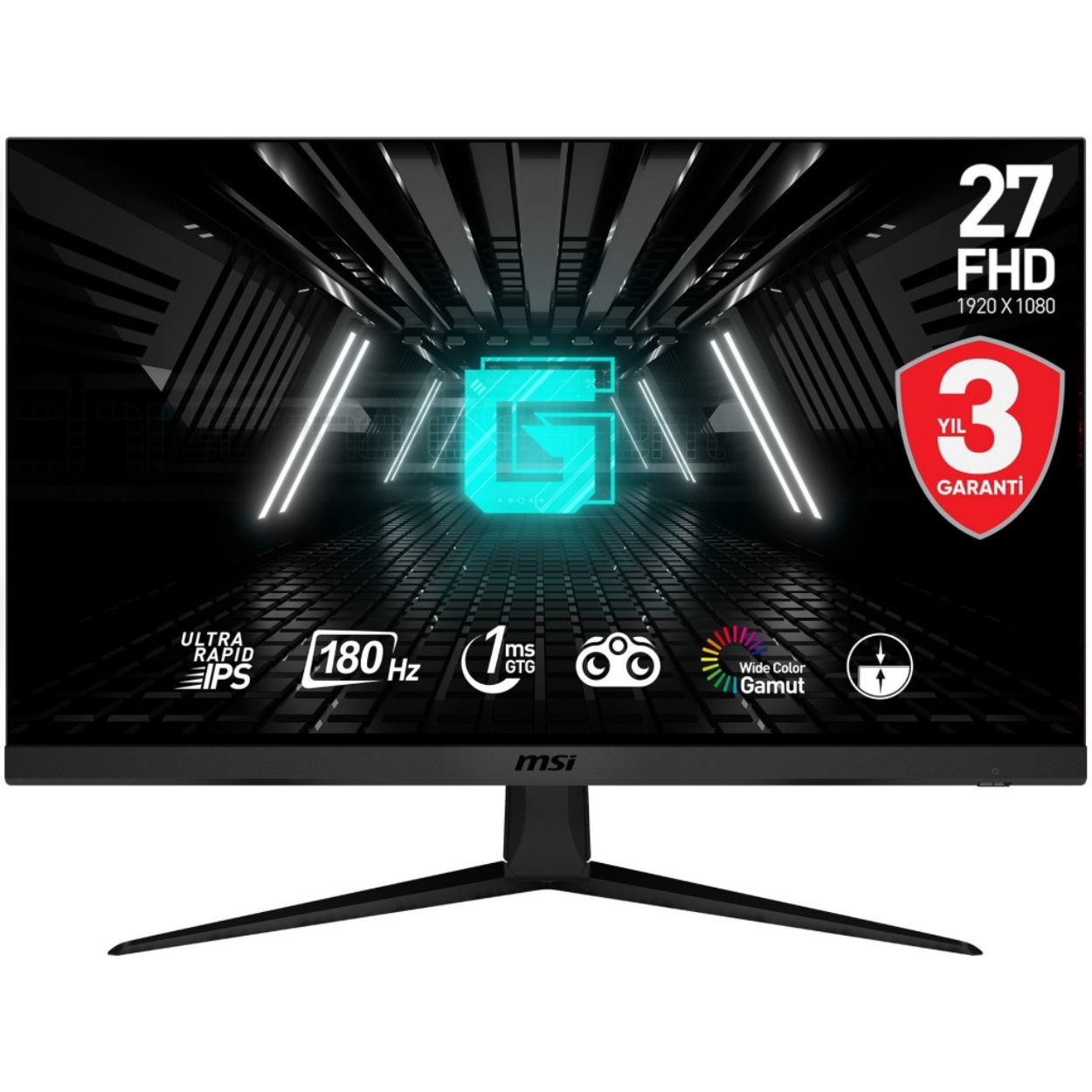 27" MSI G2712F 1ms 180Hz FHD IPS 2xHDMI DP Flat Gaming Monitör