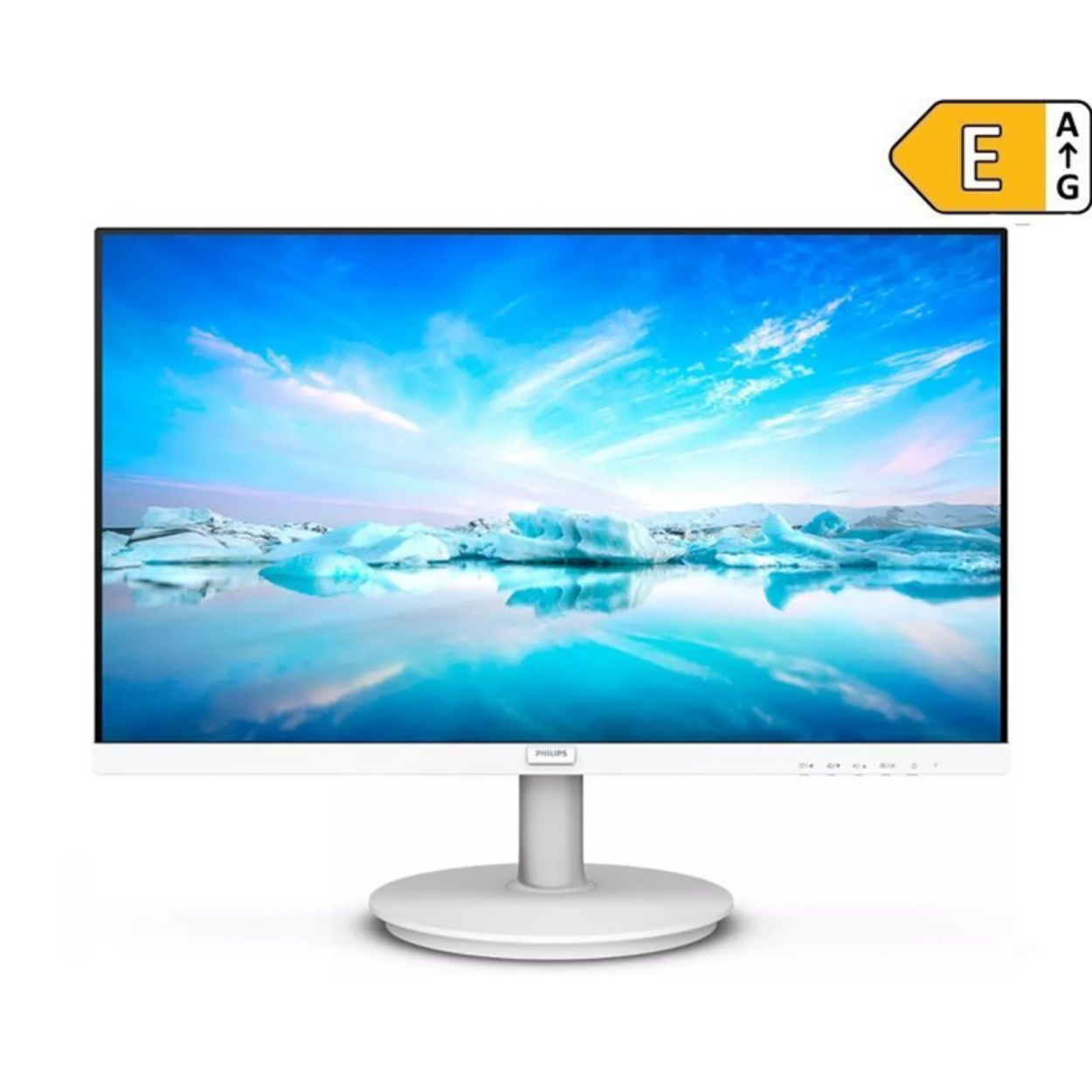 27"  Philips 271V8AW/00 FHD 4ms 75Hz MM VGA HDMI Vesa Beyaz Monitör