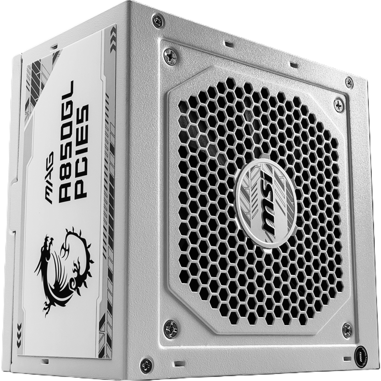 MSI MAG A850GL PCIE5 WHITE 850W 80+ Gold Power Supplys