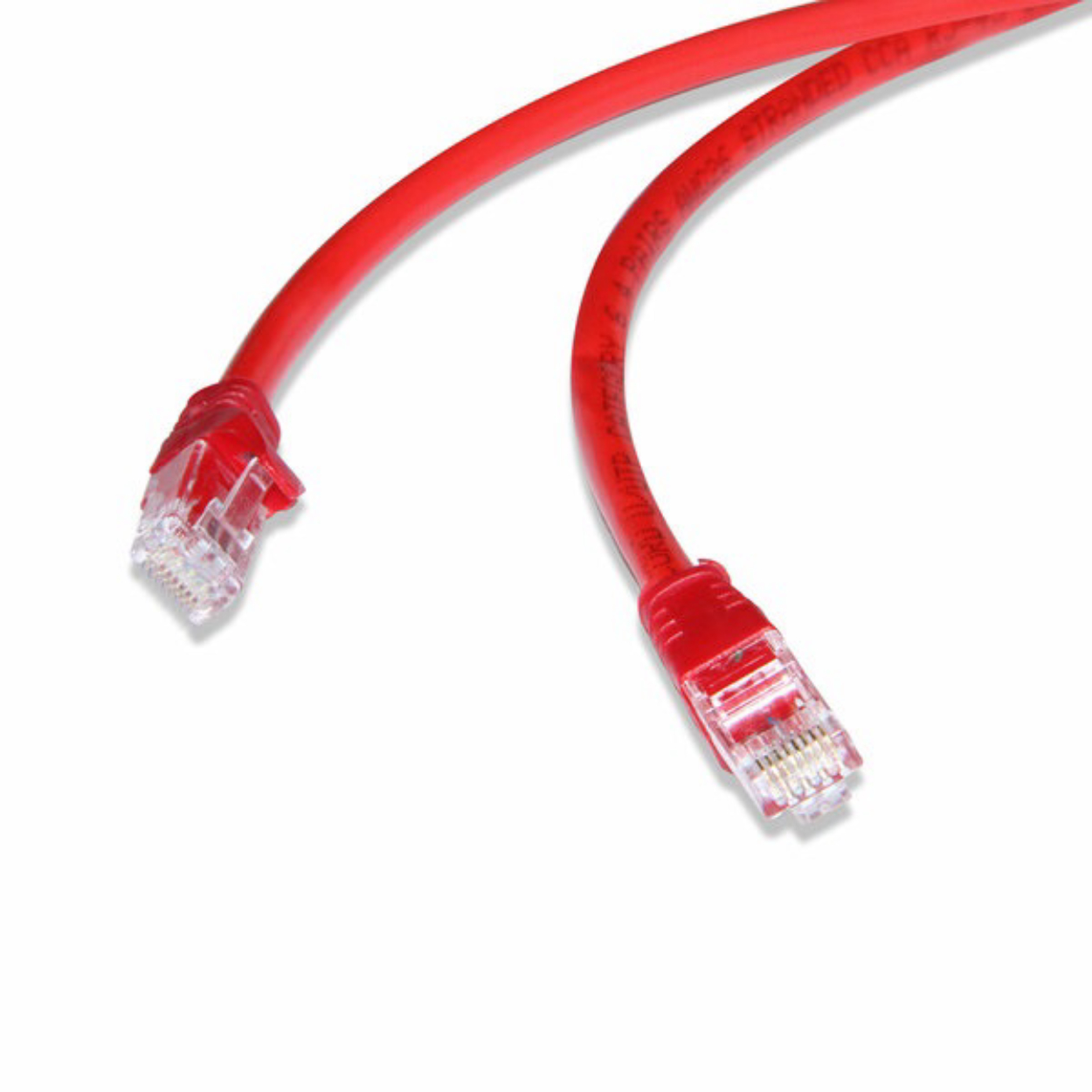 Flaxes 30cm Cat6 Kırmızı Patch Network Kablo (FNK-6003K)