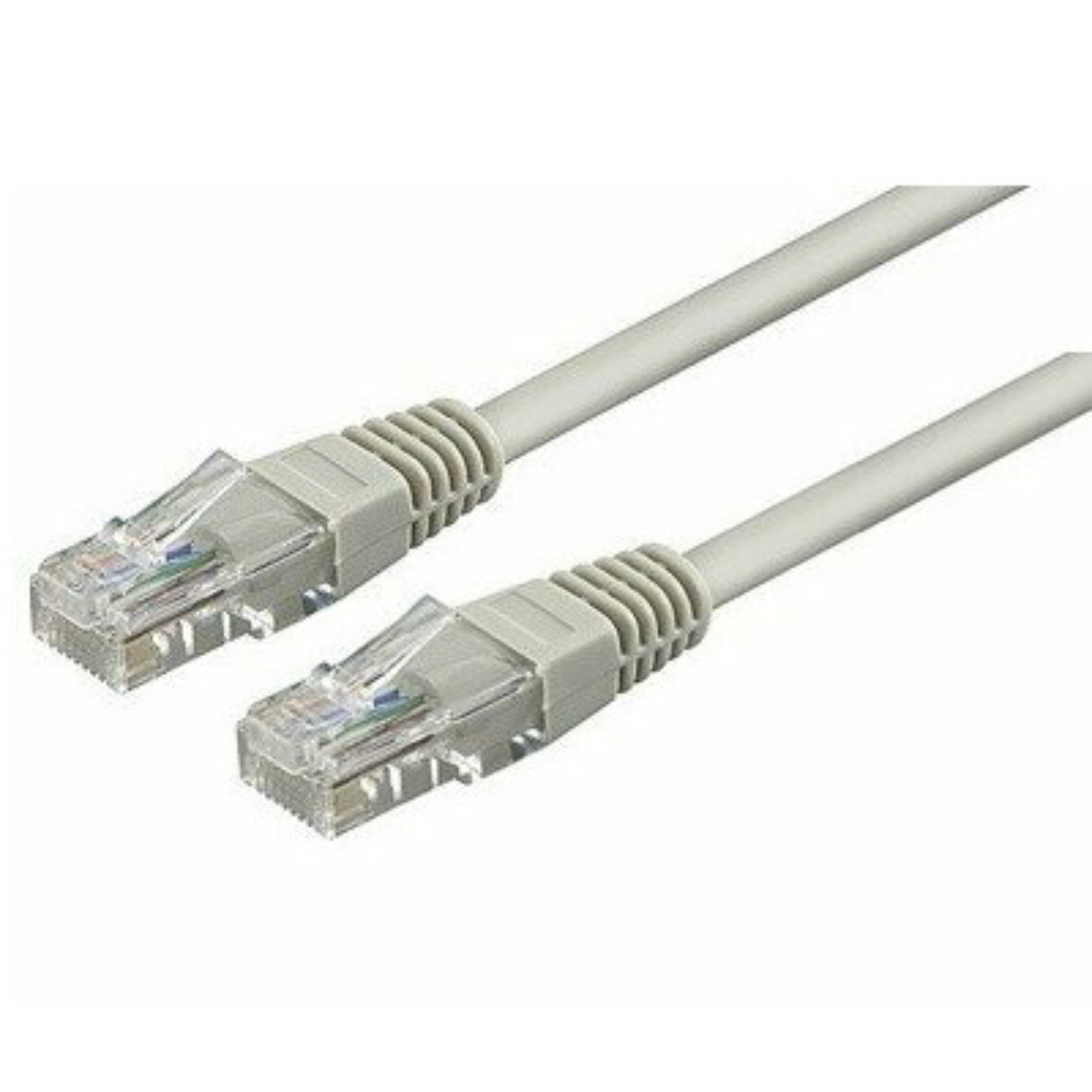 Flaxes 10 Metre Cat6 Gri Patch Network Kablo (FNK-610G)