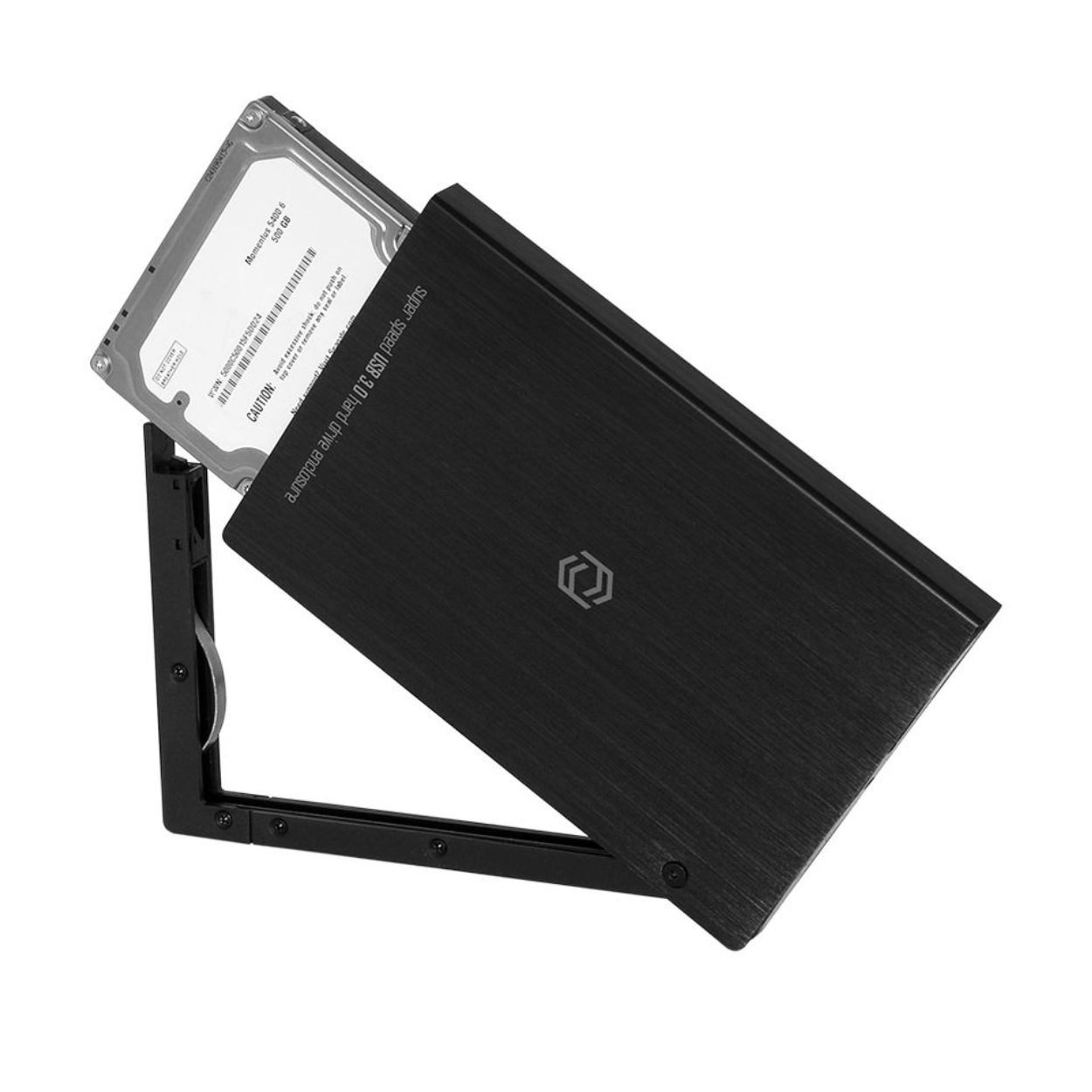 Frisby FHC-2540B 2.5" Sata USB 3.0 Harddisk Kutusu Siyah - Vidasız