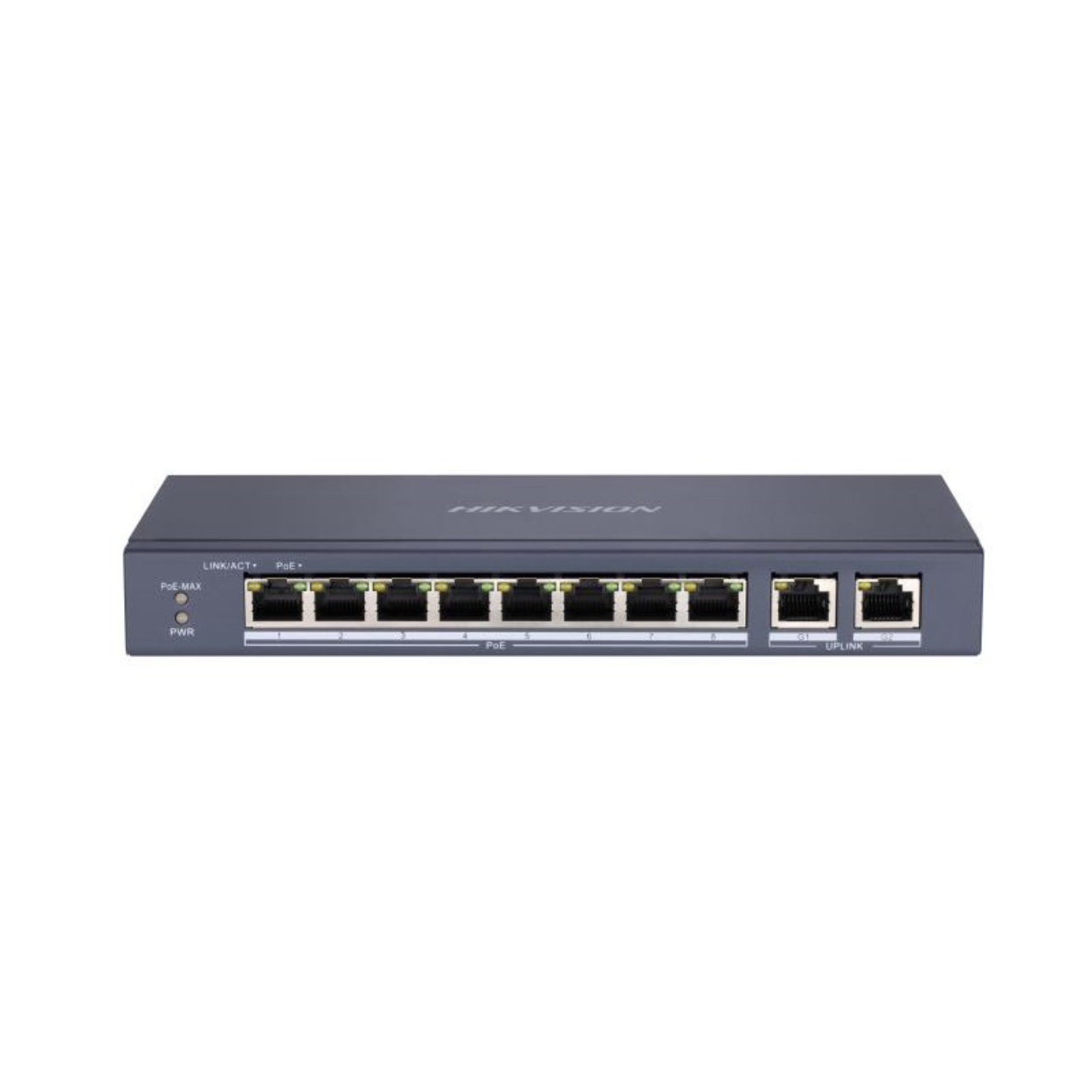 Hikvision DS-3E0310P-E/M 8Port 10/100 Yönetilemez Poe 60W Switch