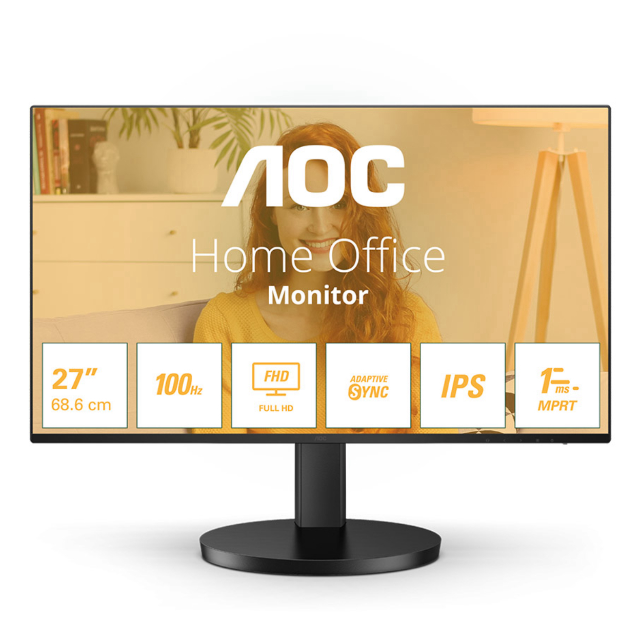 27" AOC 27B3HA2 1Ms 100Hz IPS HDMI VGA MM Vesa Monitör
