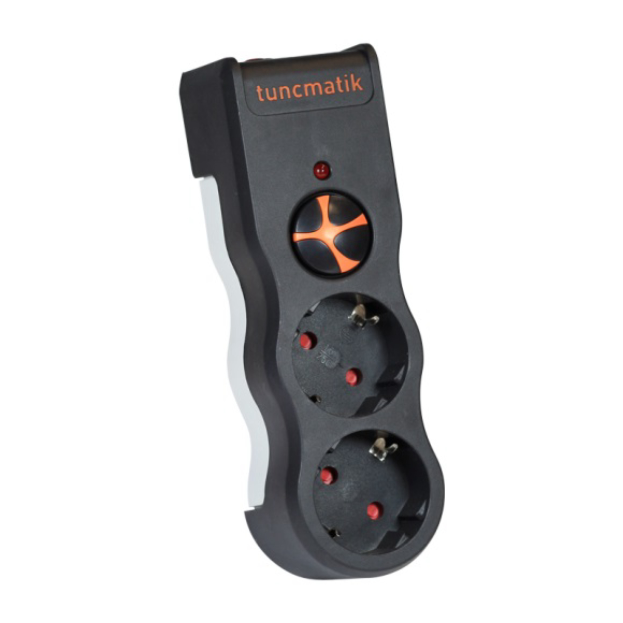 Tunçmatik Powersurge 2-li Akım Korumalı Siyah (TSK19022)