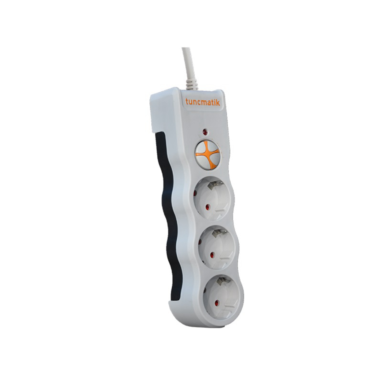 Tunçmatik Powersurge 3-lü Akım Korumalı Priz Beyaz (TSK19009)