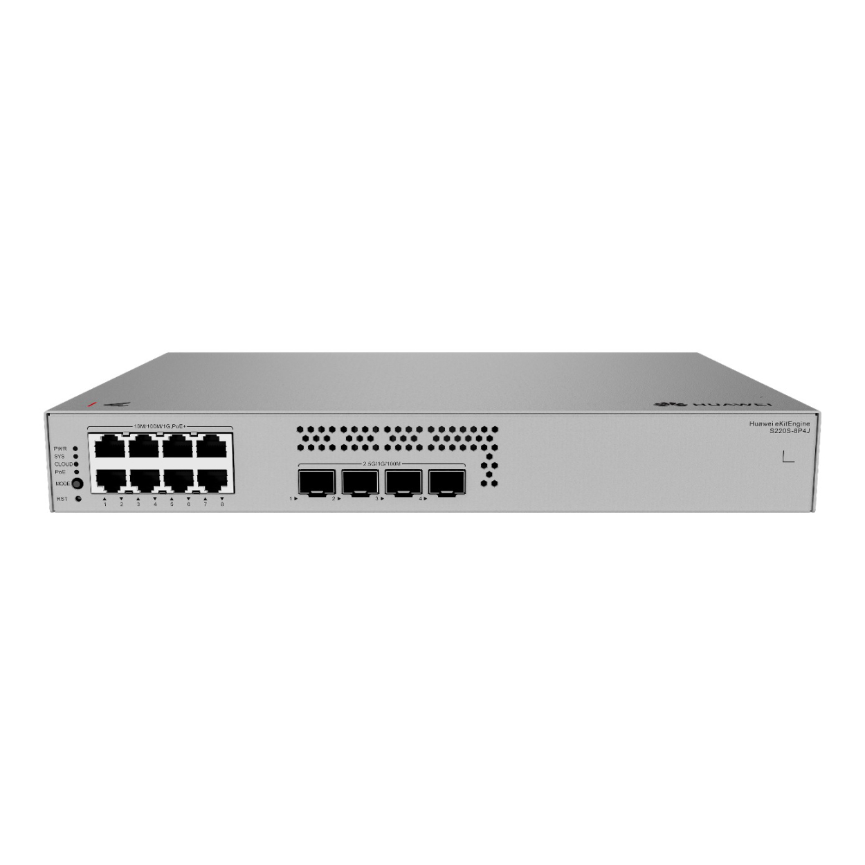 Huawei eKit S220S-8P4J 8*10/100/1000BASE-T 4*2.5GE SFP 128W Poe+ Switch