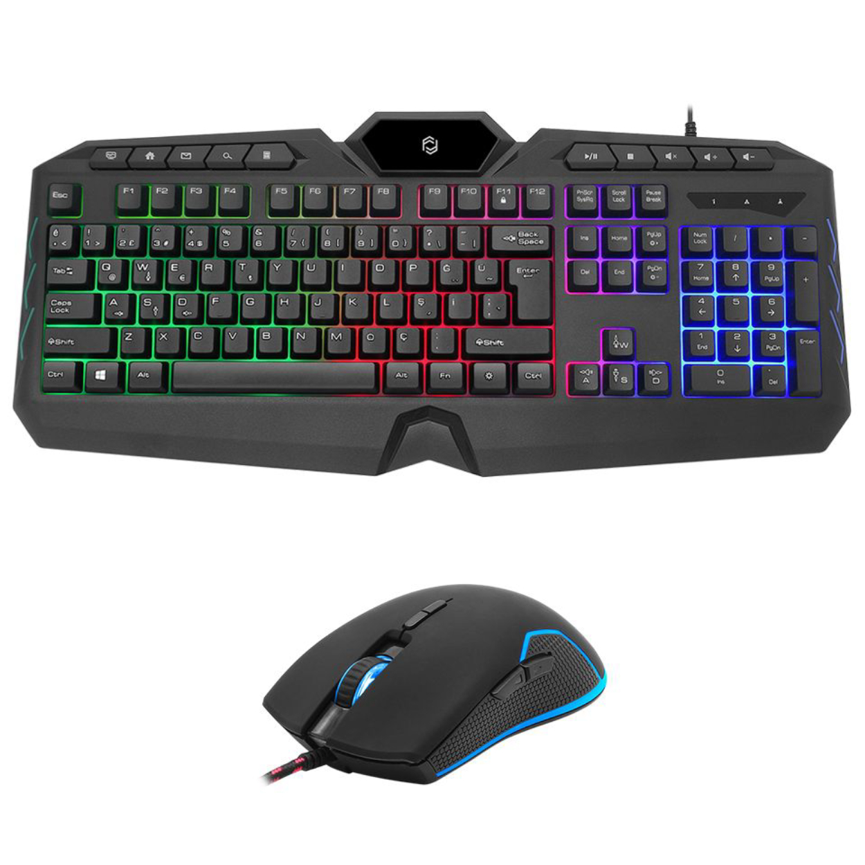 Frisby FK-4865QU Multimedya Usb Gaming Klavye Mouse Set
