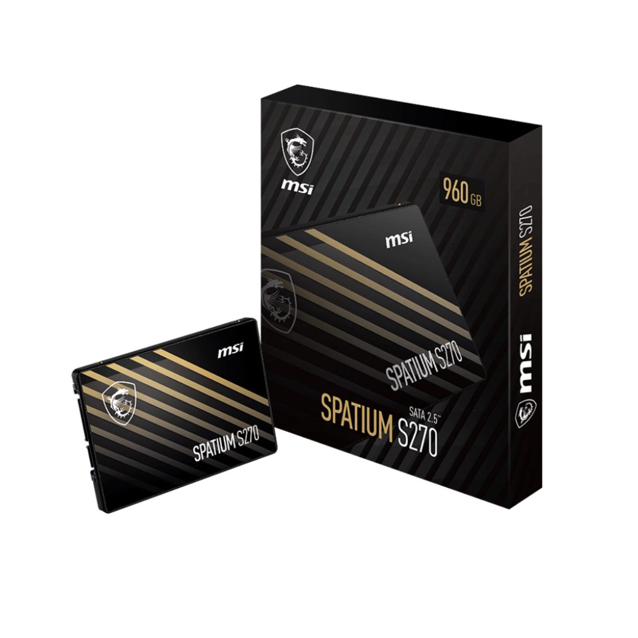 MSI 960GB SPATIUM S270 SATA 2.5"  960GB 500-400MB/s