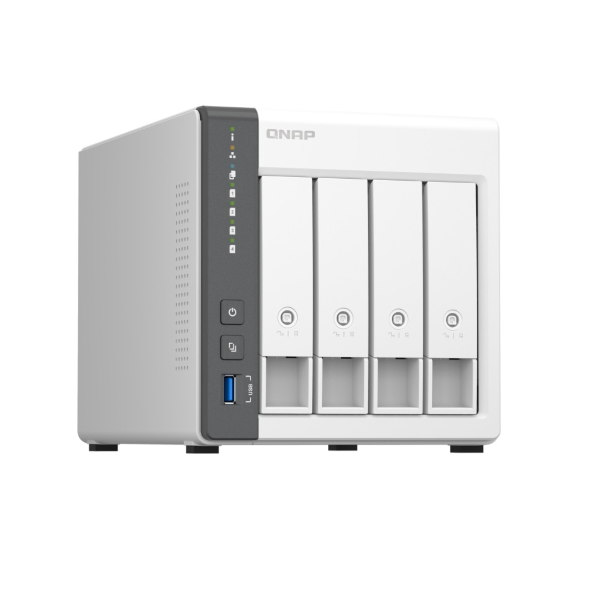 Qnap TS-433 4GB 4xDisk Yuvalı NAS Yedekleme Ünitesi