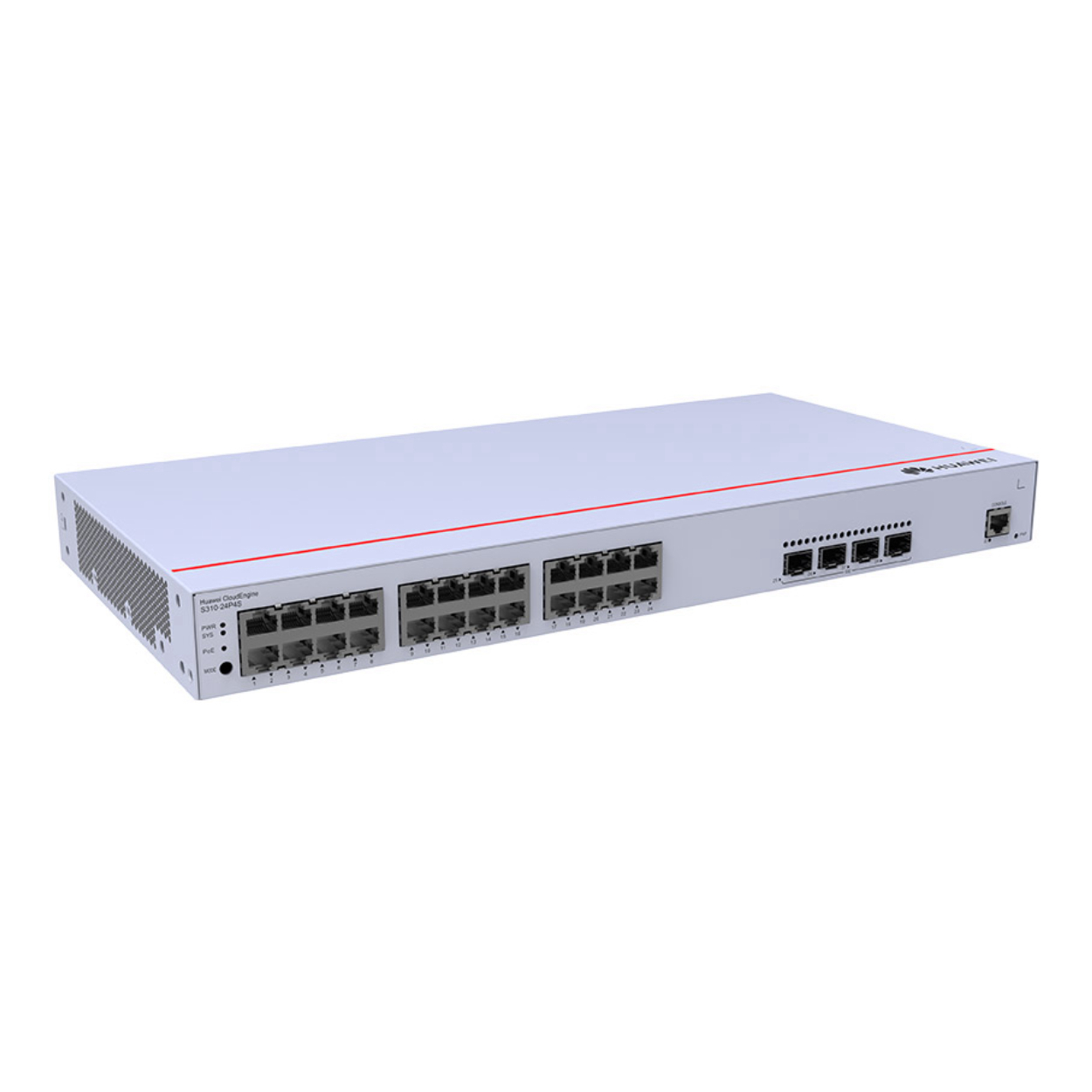 Huawei eKit S310-24P4S 24*10/100/1000BASE-T 4*GE Sfp 400W Poe+ Switch