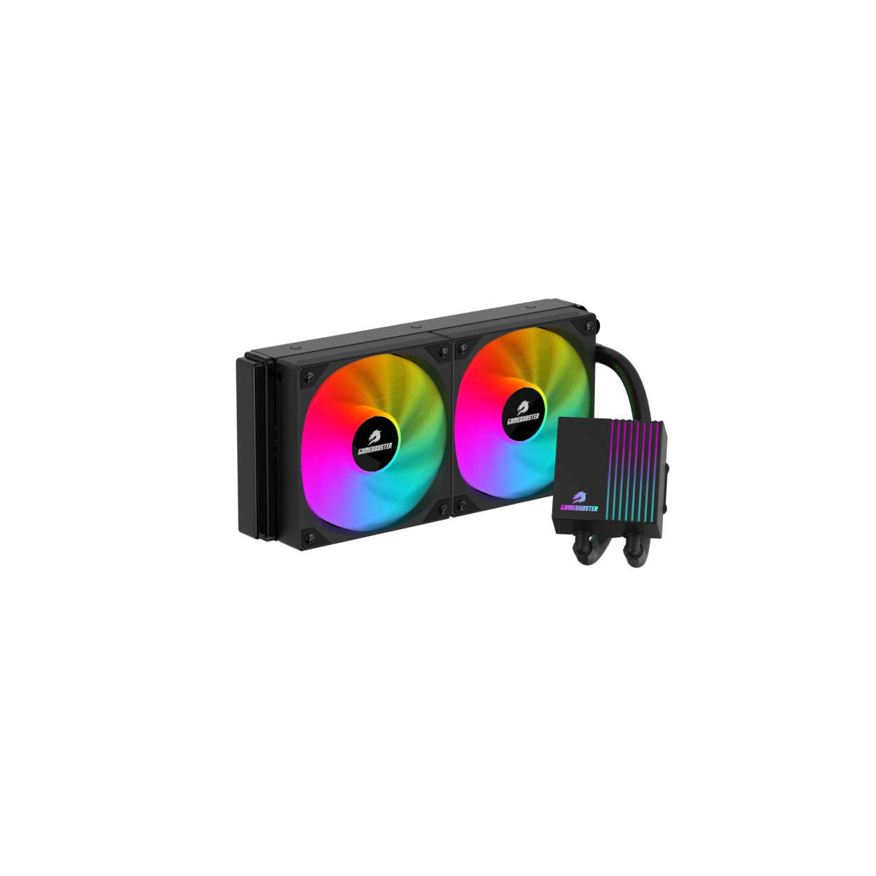 GameBooster Prime P240B Rainbow Fanlı LGA1700/AM5 Uyumlu 240mm CPU Sıvı Soğutma