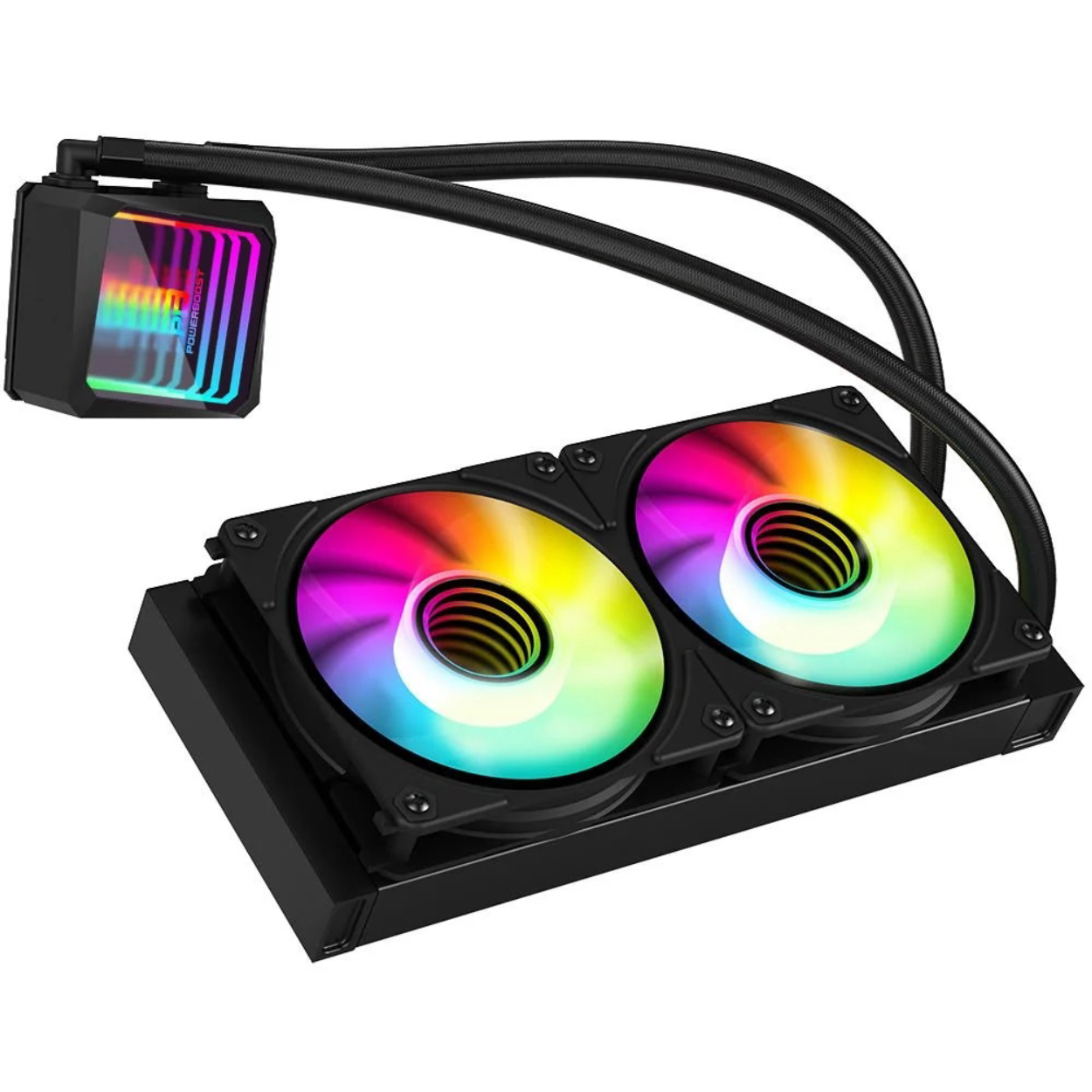 PowerBoost Alpha 240B ARGB Fanlı 240mm (LGA1700/AM4/AM5) Uyumlu Sıvı Soğutma