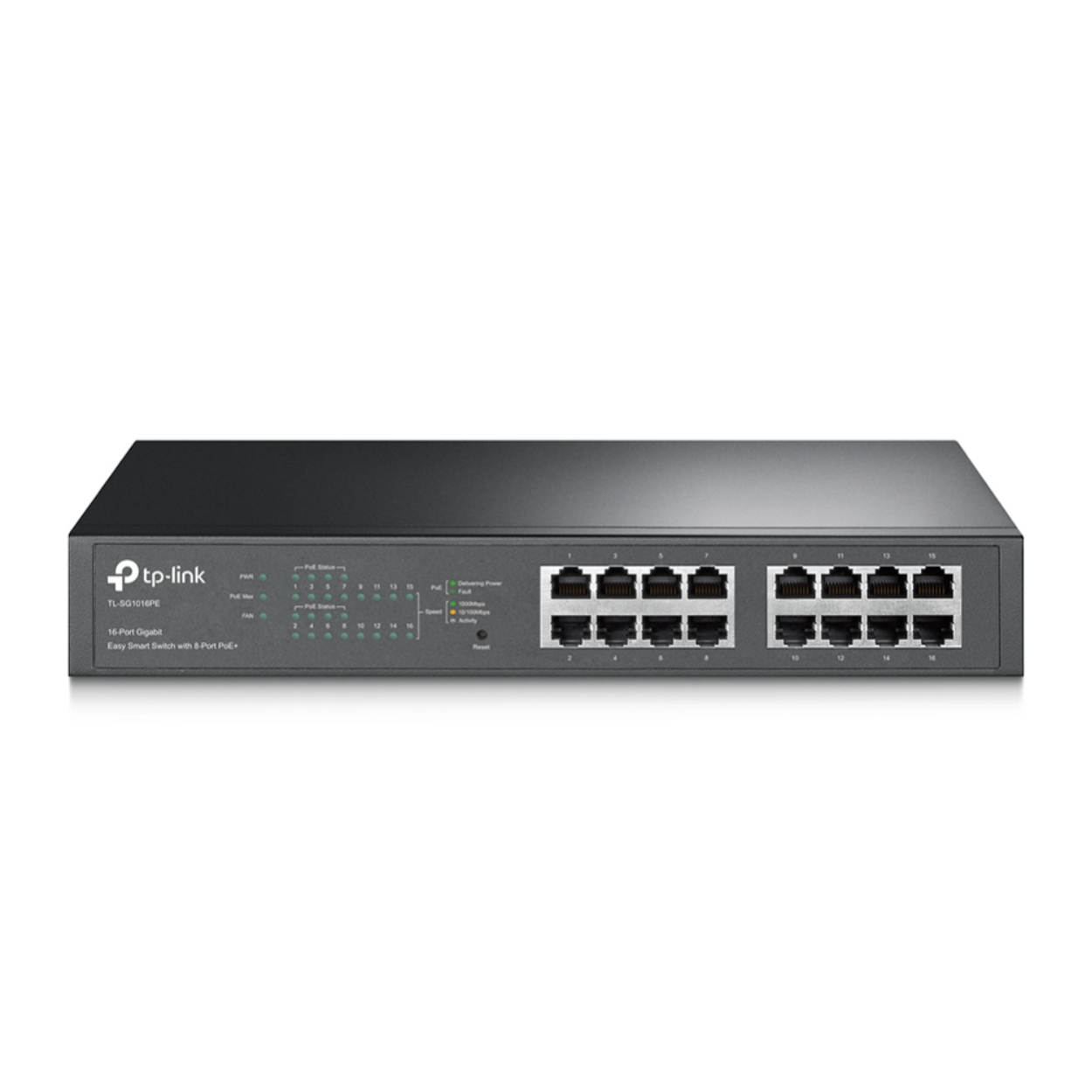 Tp-Link 16Port TL-SG1016PE 8Port Gigabit PoE Metal Kasa Switch
