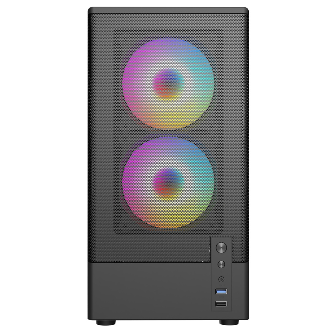 Frisby 550W 3x12cm RGB Fan mATX Gaming Kasa [FC-8975B]