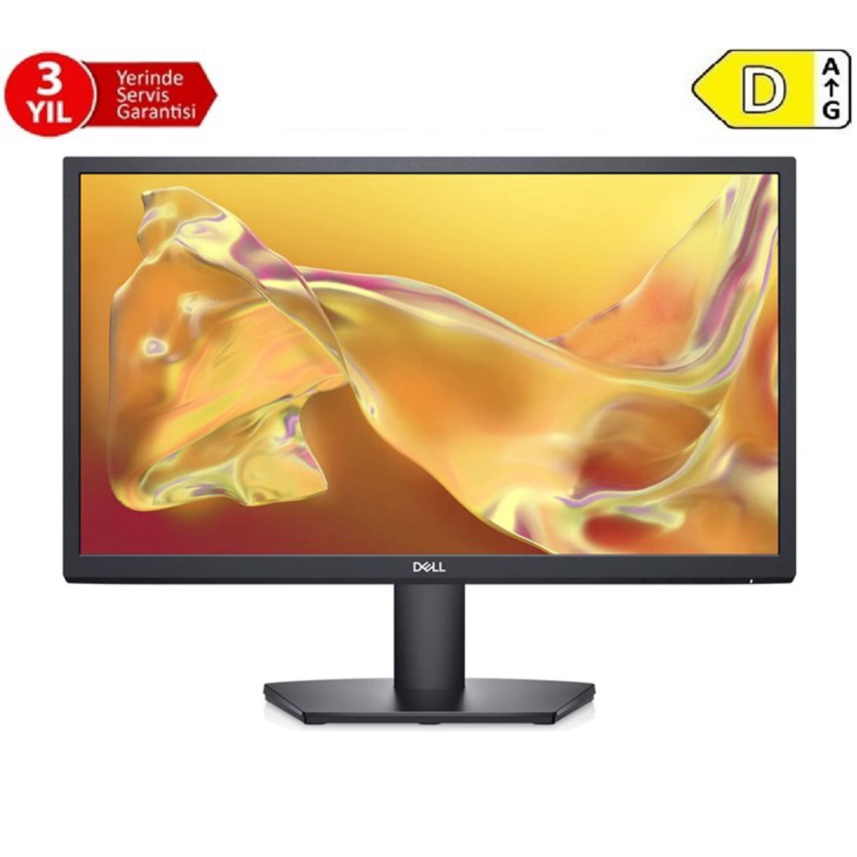 21.5" Dell  SE2225H 5ms 75Hz FHD VGA HDMI Vesa Siyah Led Monitör
