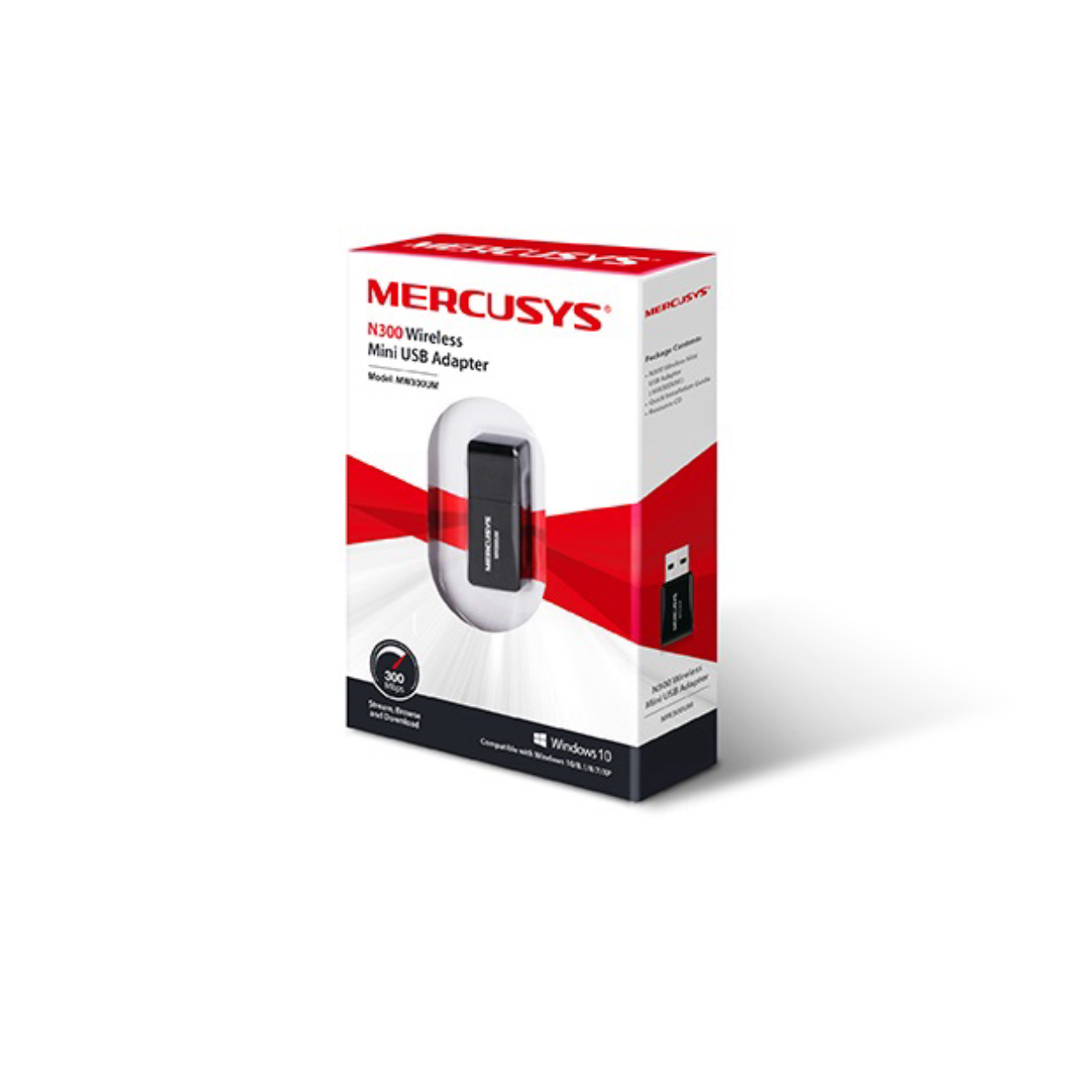 Tp-Link Mercusys MW300UM 300Mbps Kablosuz Usb Adaptör