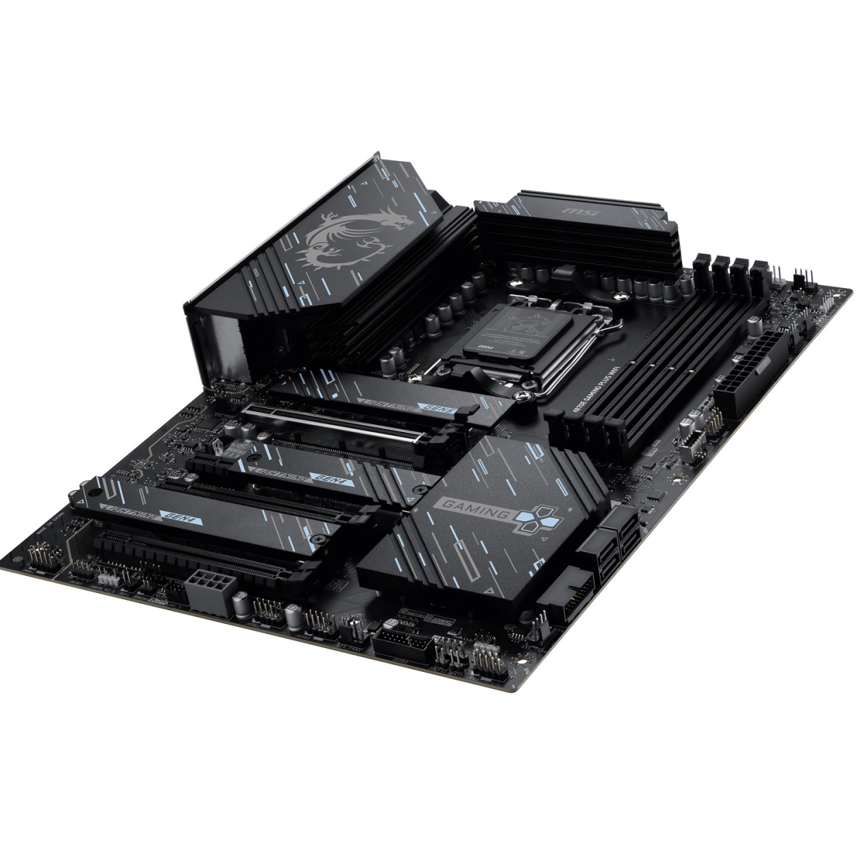 MSI X870E GAMING PLUS WIFI AM5 DDR5 8200(OC) 3xM2 HDMI WIFI7 5GLan ATX