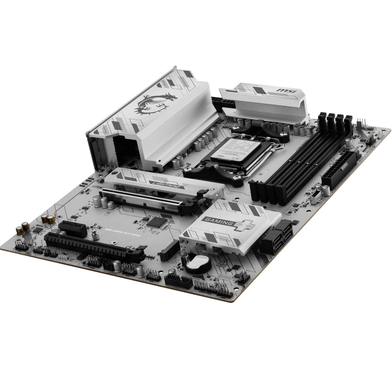 MSI B850 GAMING PLUS WIFI6E AM5 DDR5 8200(OC) 2xM.2 5G Lan  HDMI DP Wifi 6 ATX