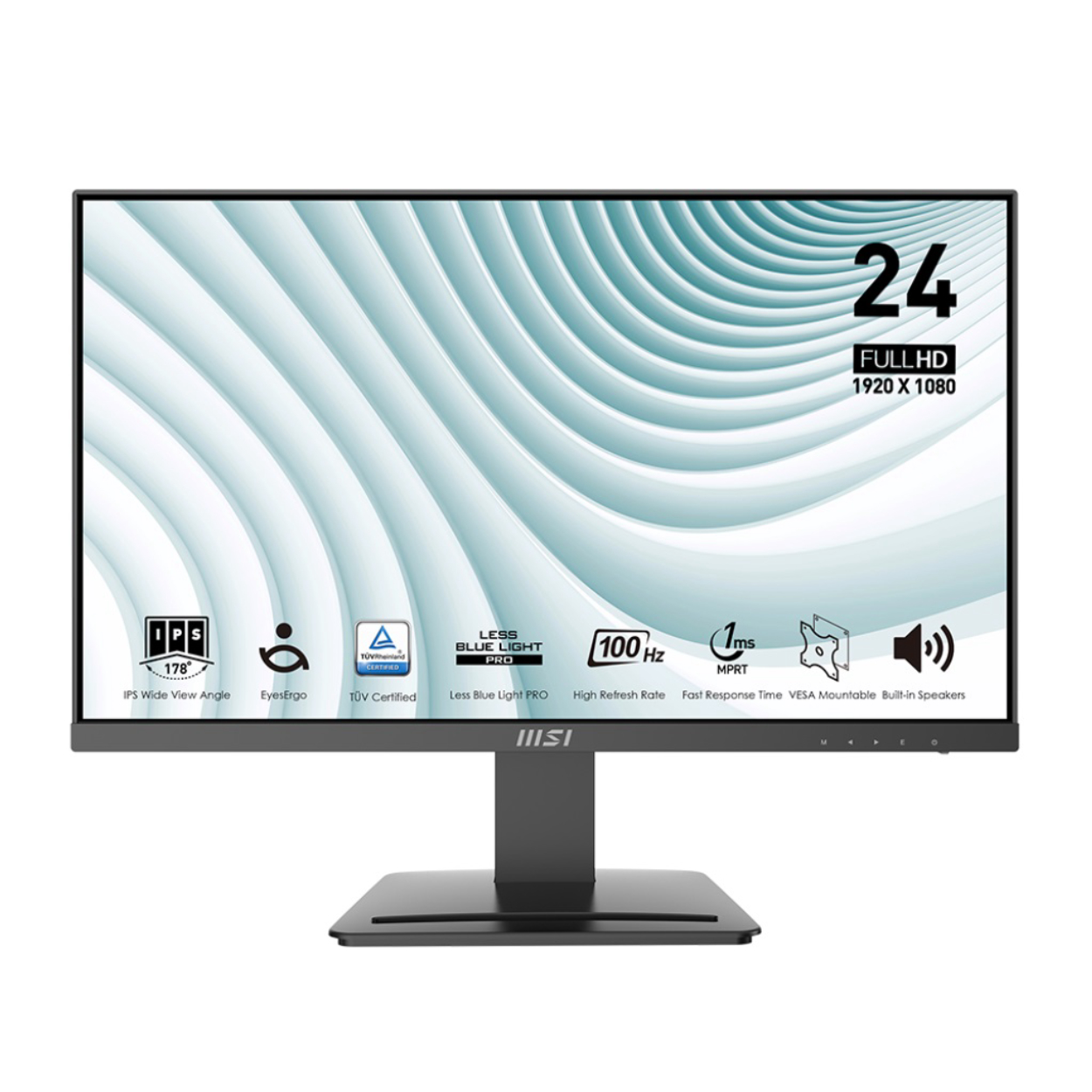23.8" MSI PRO MP243X 1ms 100Hz FHD HDMI DP IPS Flat Monitör