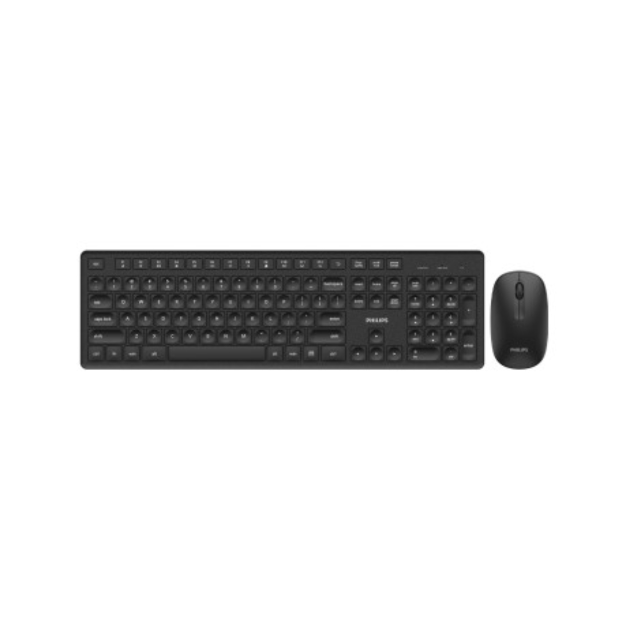 Philips Kablosuz Q Klavye Mouse Set Siyah (SPT6318B)