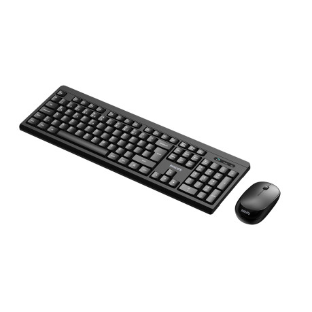 Philips Kablosuz Q Klavye Mouse Set Siyah (SPT6324)
