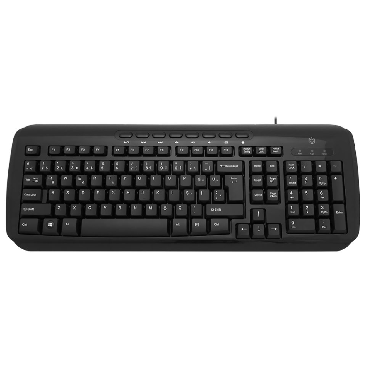 Frisby FK-4845QU Multimedya Kablolu Usb Q Klavye