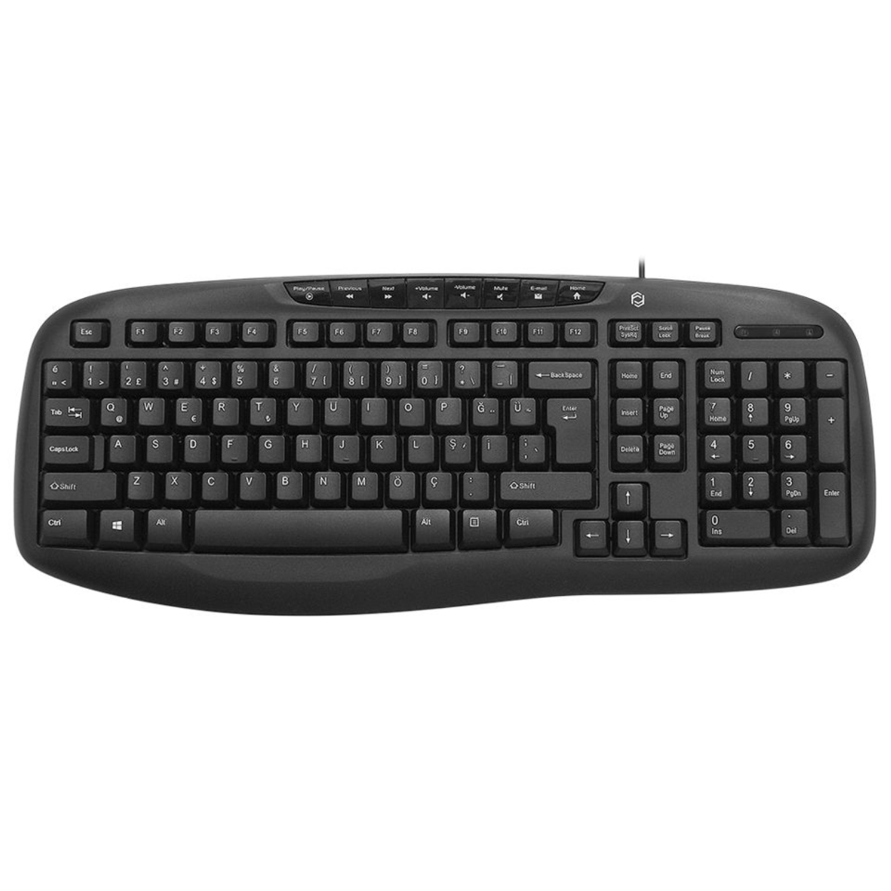 Frisby FK-4820QU Multimedya Kablolu Usb Q Klavye