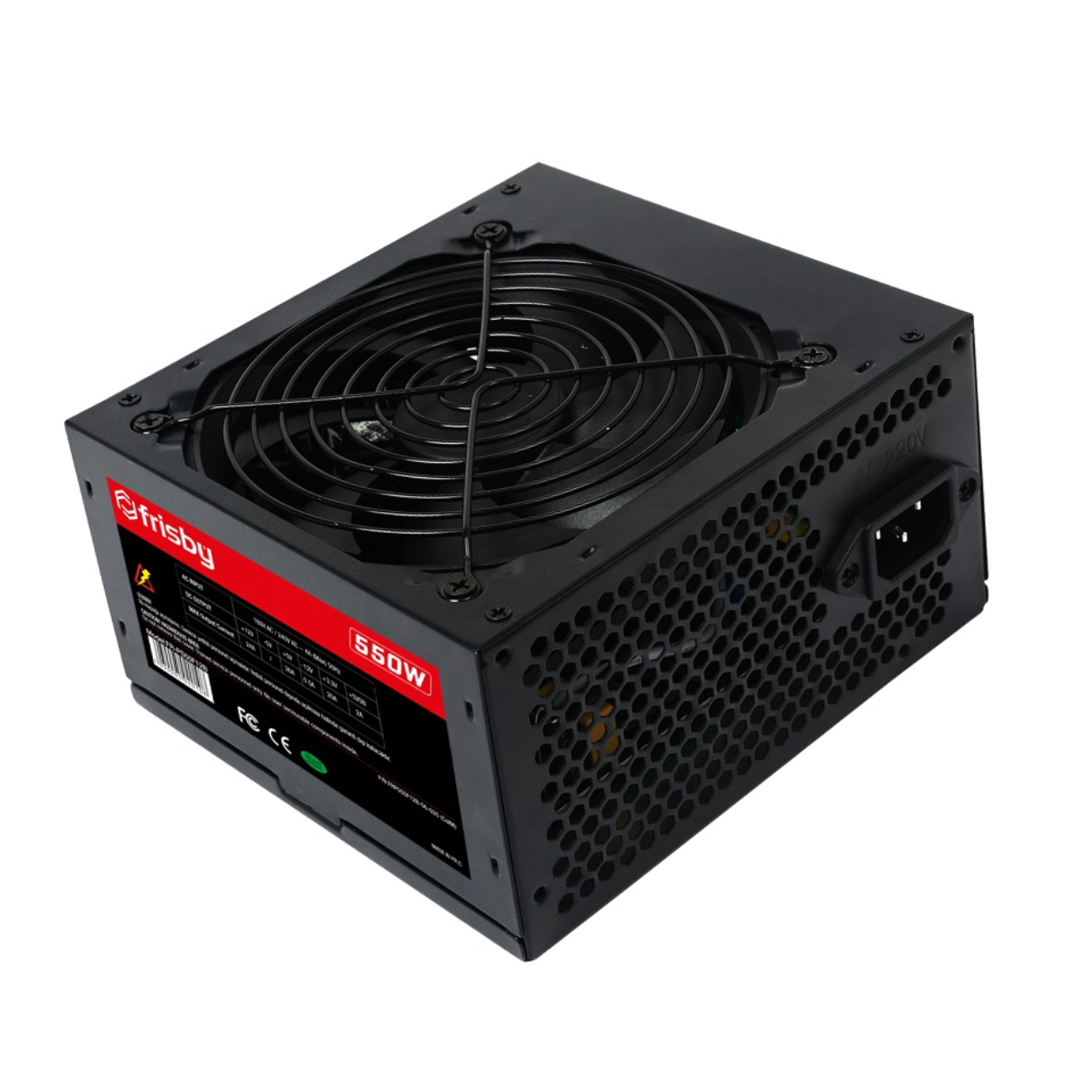 Frisby 550W 12cm Fan Power Supply [FR-PS55F12B]